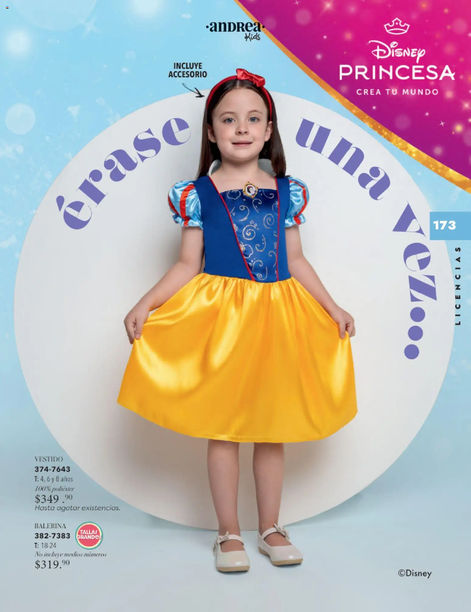 Nuevas ofertas de Andrea válidas en toda la República Mexicana desde el 26.11.2025. ¡Encuentra las mejores ofertas en Andrea catálogo Infantil Kids! | Página: 122 | Productos: Vestido