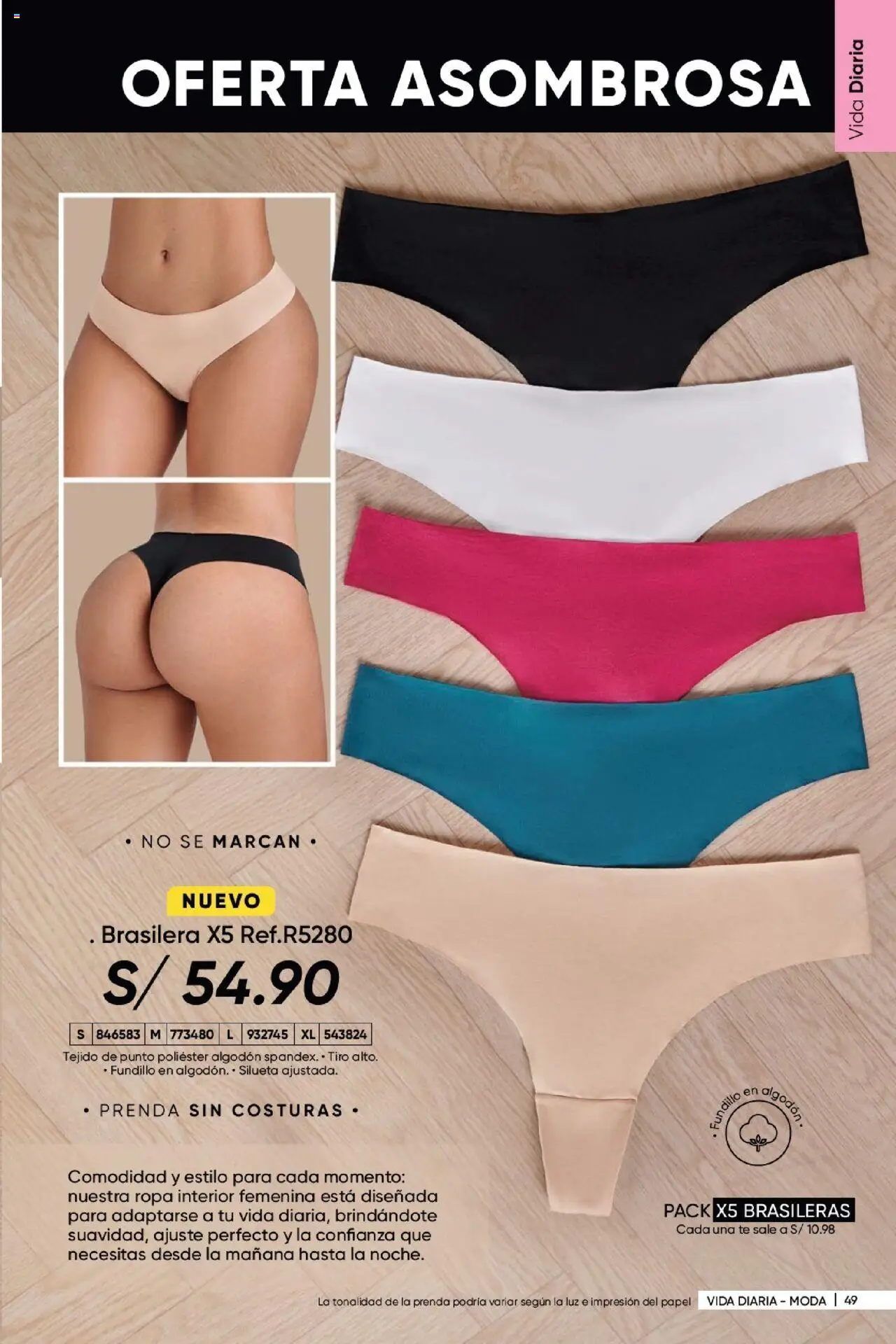 Catálogo Azzorti válido desde 28.05.2025 | Página: 51 | Productos: Ropa, Té, Ropa interior
