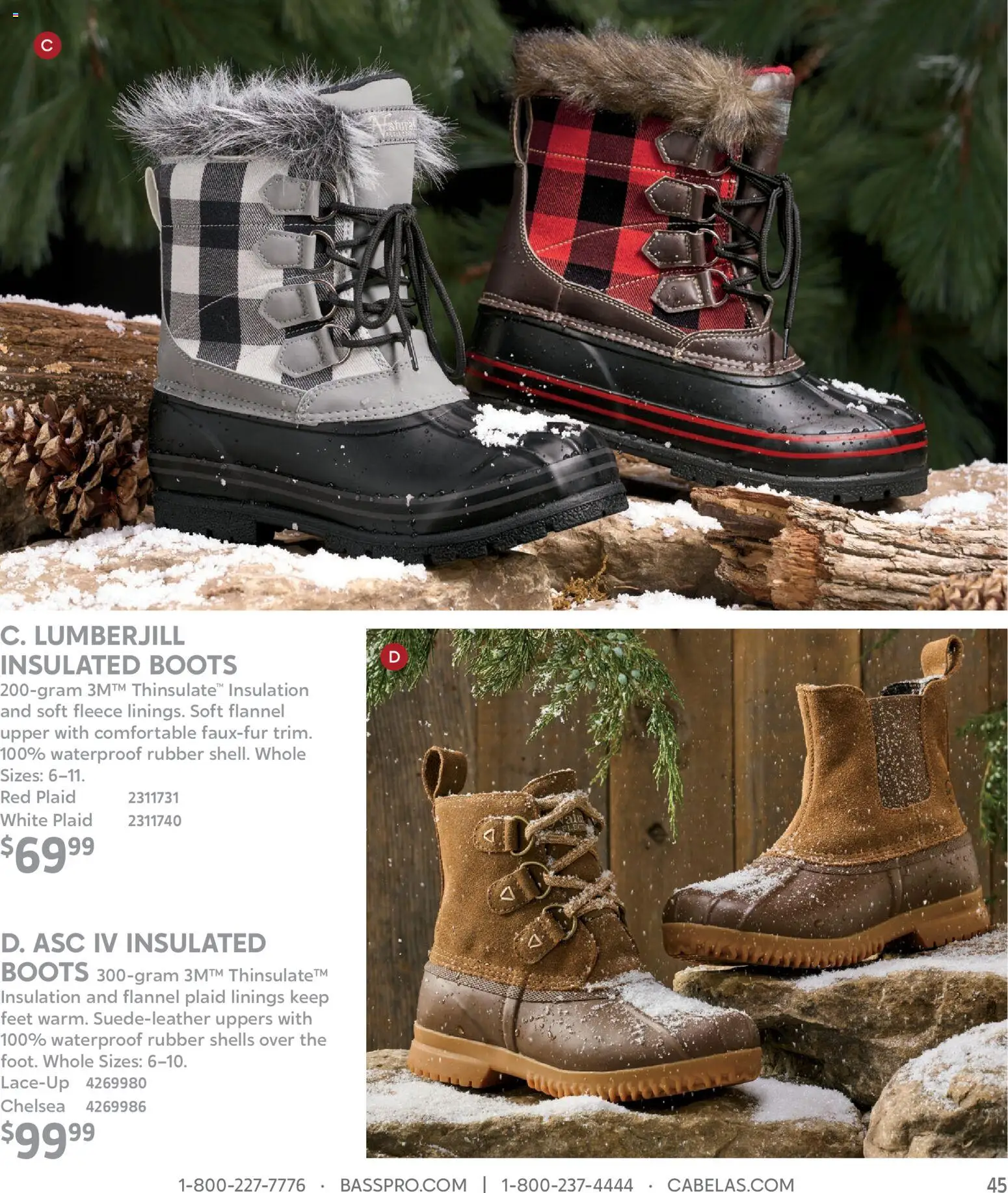 Cabela's Winter Clothing 25 - valid from 20.11.2025 | Page: 45 | Products: Boots