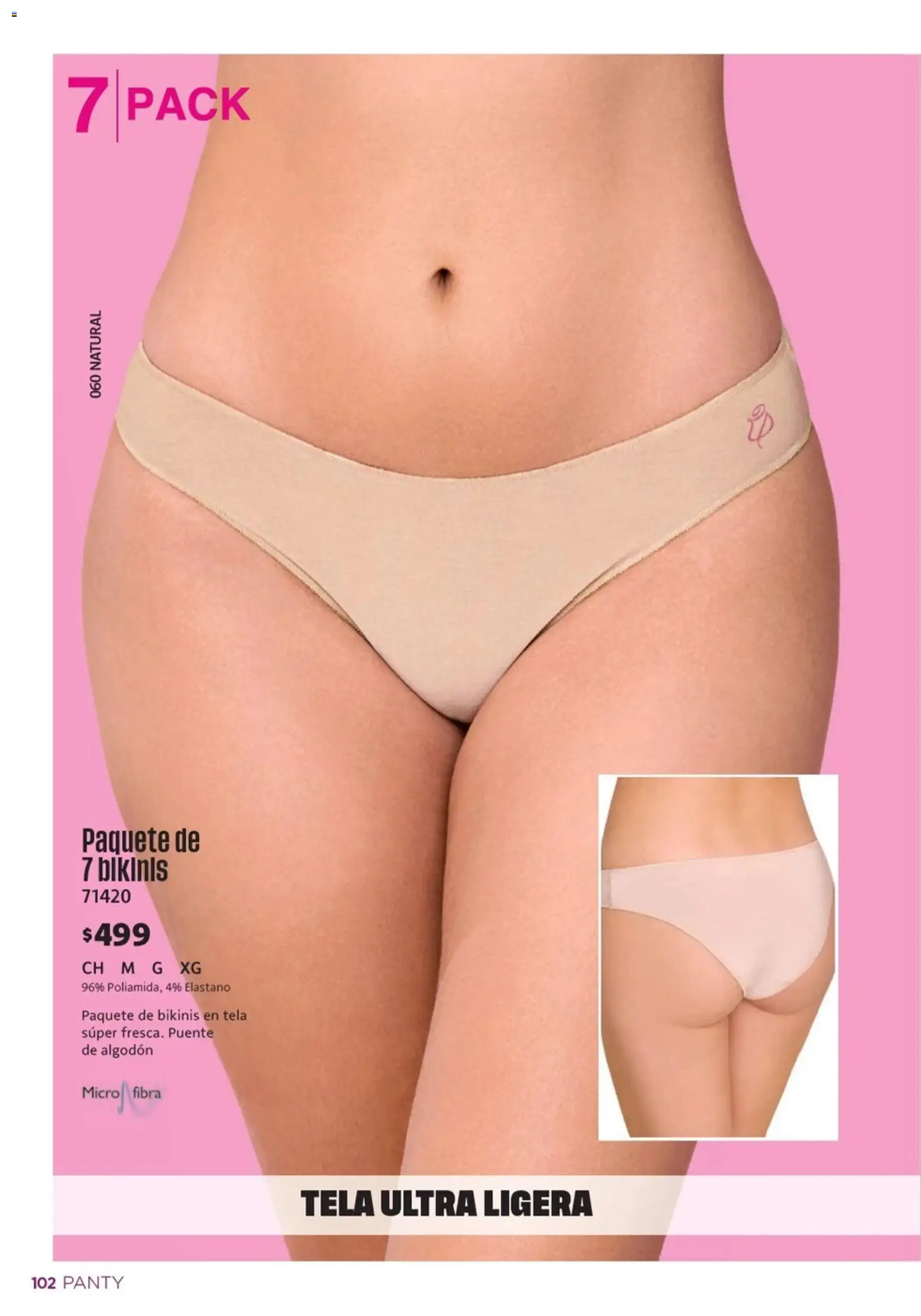 Nuevas ofertas de Ilusión válidas en toda la República Mexicana desde el 01.03.2026. ¡Encuentra las mejores ofertas en Ilusión catálogo Primavera! | Página: 104 | Productos: Algodón