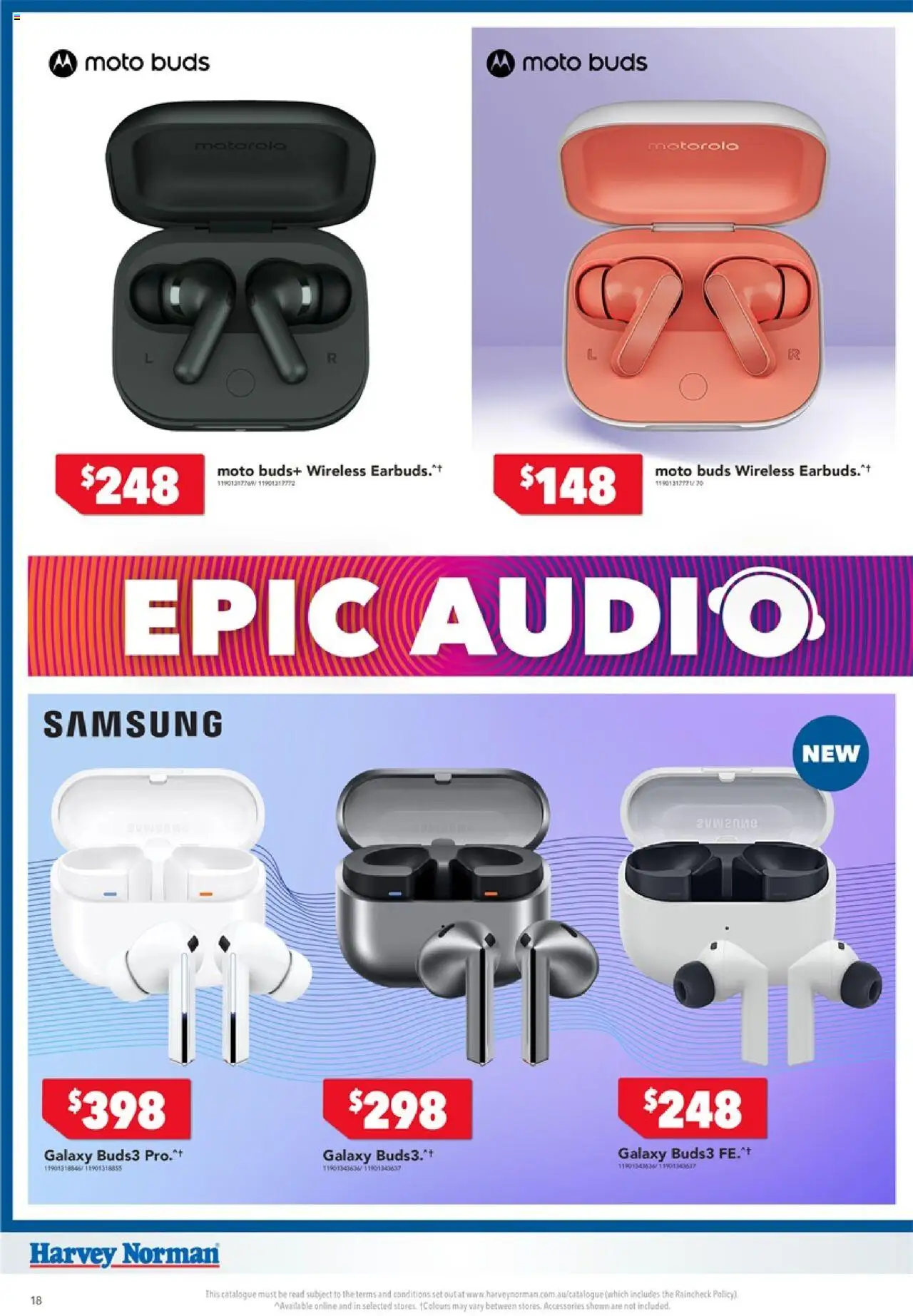 Harvey Norman catalogue - valid from 10.10.2025 | Page: 18 | Products: Accessories, Audio