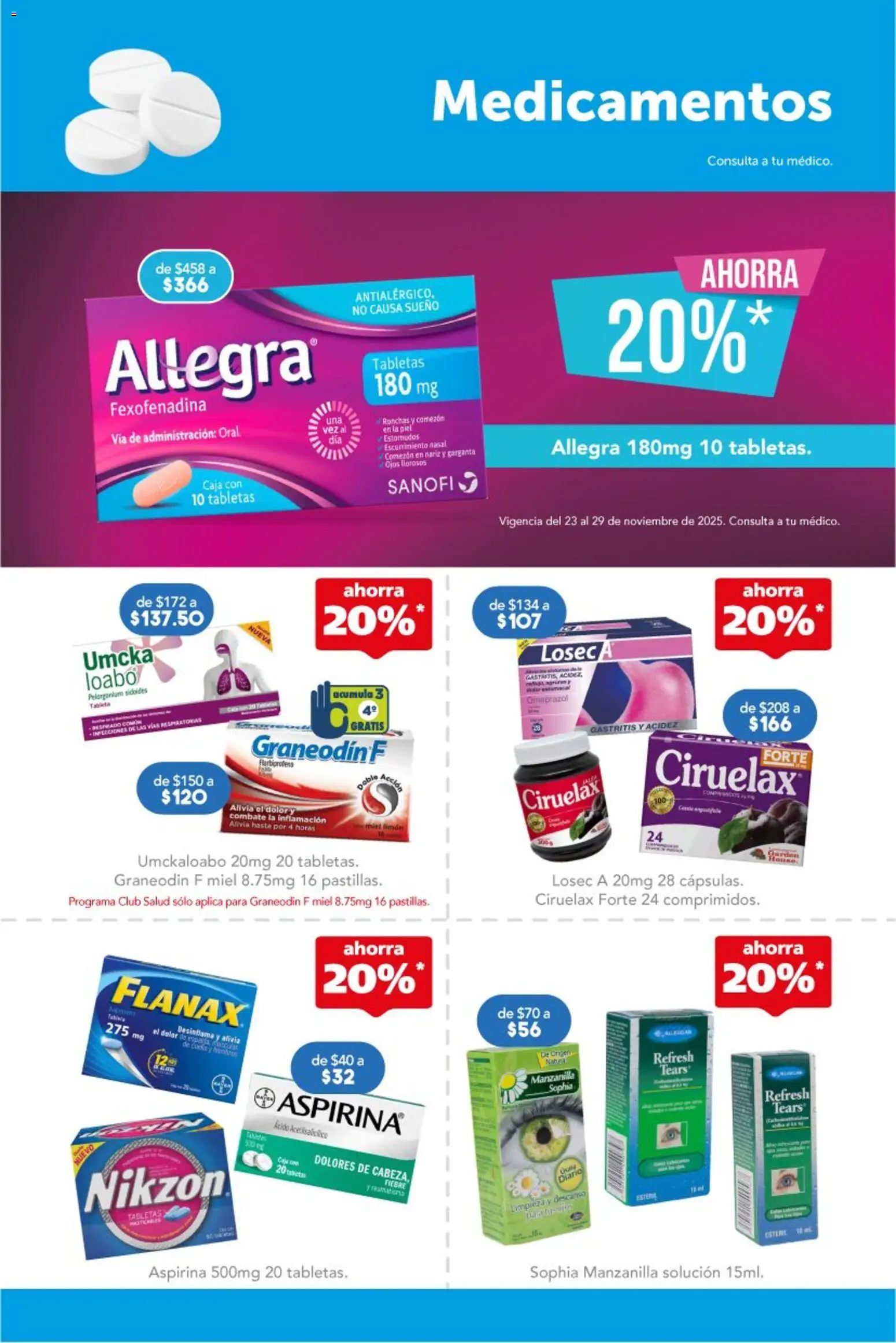 Nuevas ofertas de Farmacia San Pablo válidas en toda la República Mexicana desde el 23.11.2025. ¡Encuentra las mejores ofertas en Farmacia San Pablo catálogo! | Página: 4 | Productos: Caja, Tableta