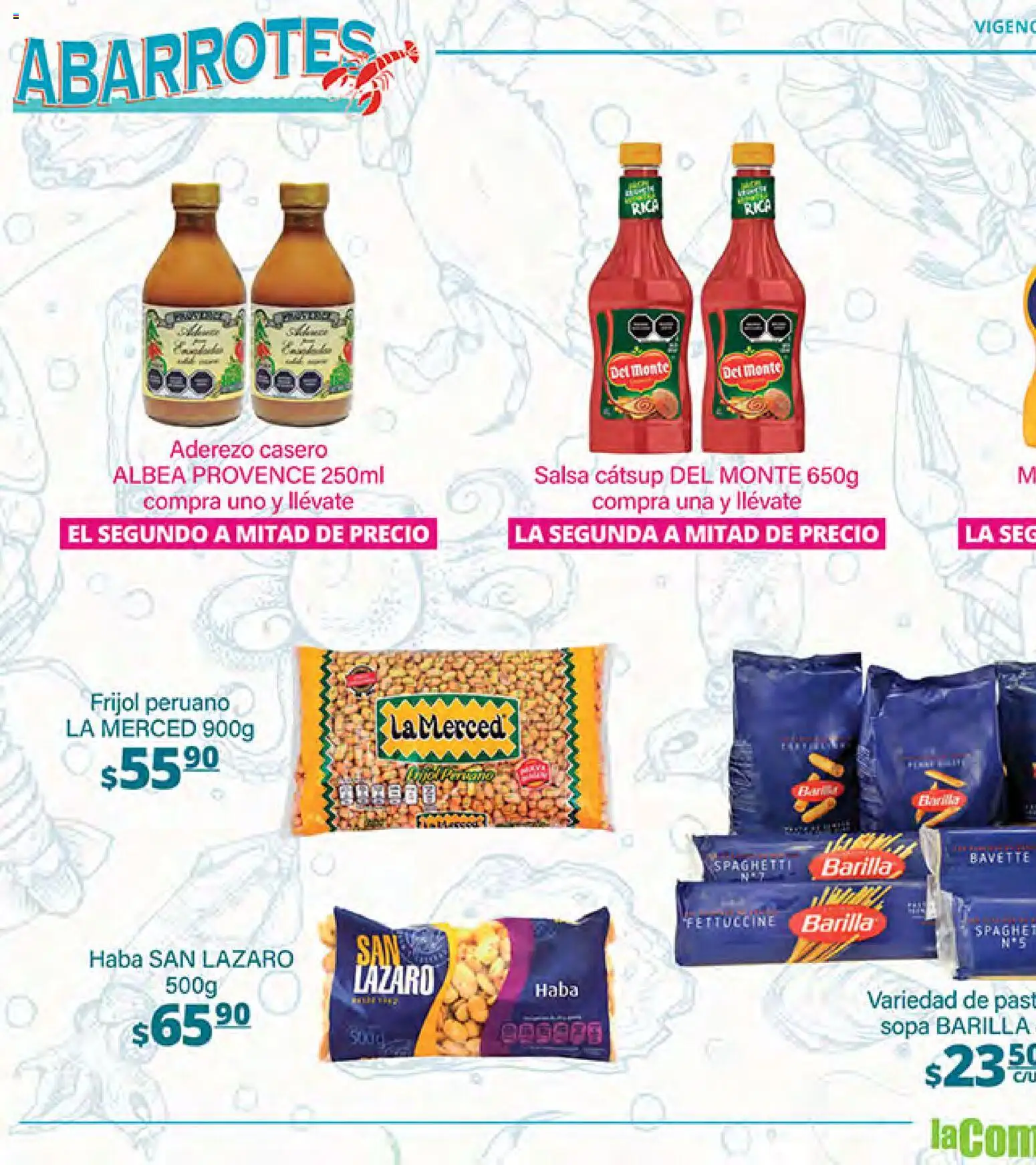 Nuevas ofertas de La Comer válidas en toda la República Mexicana desde el 13.02.2026. ¡Encuentra las mejores ofertas en La Comer folleto Ofertas! | Página: 4 | Productos: Aderezo, Sopa, Catsup
