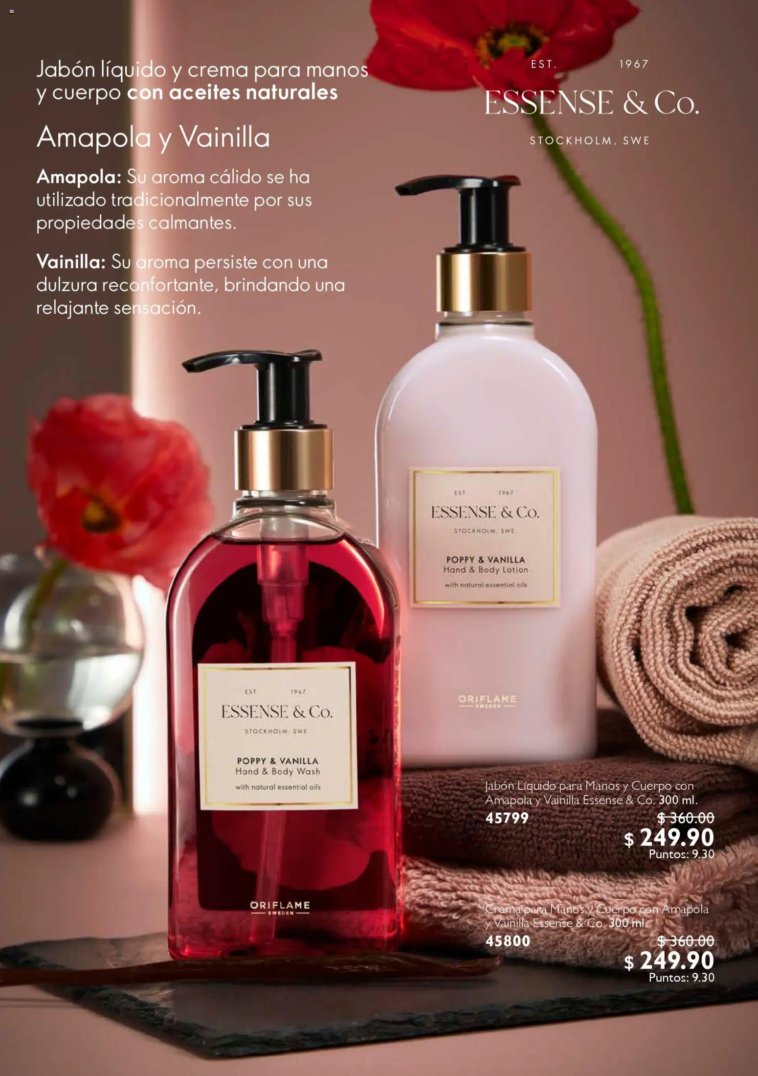 Nuevas ofertas de Oriflame válidas en toda la República Mexicana desde el 27.12.2025. ¡Encuentra las mejores ofertas en Oriflame campaña 1 2026! | Página: 128 | Productos: Jabón líquido, Crema, Body, Jabón