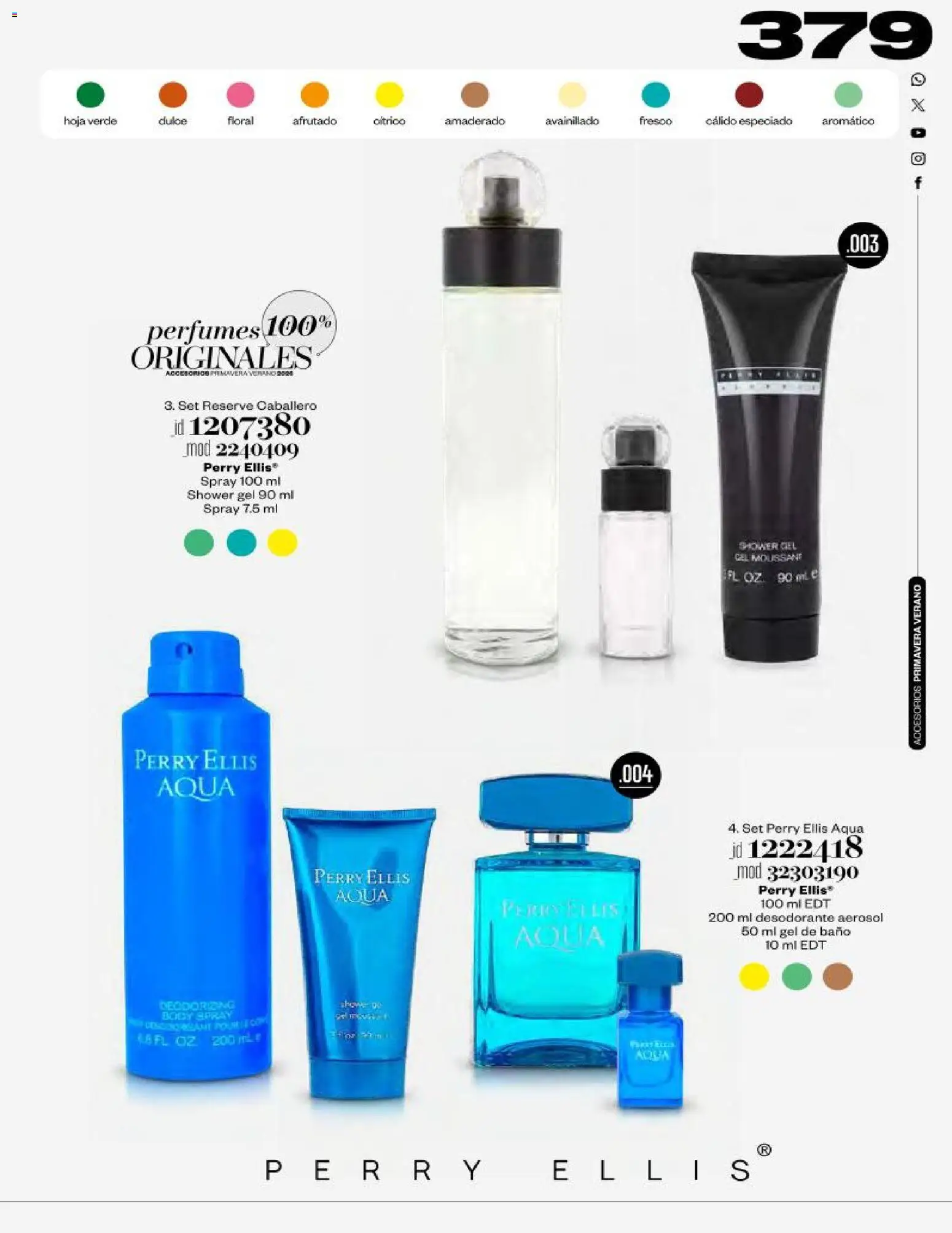 Nuevas ofertas de Price Shoes válidas en toda la República Mexicana desde el 18.04.2026. ¡Encuentra las mejores ofertas en Price Shoes catálogo Accesorios! | Página: 379 | Productos: Desodorante, Body, Baño