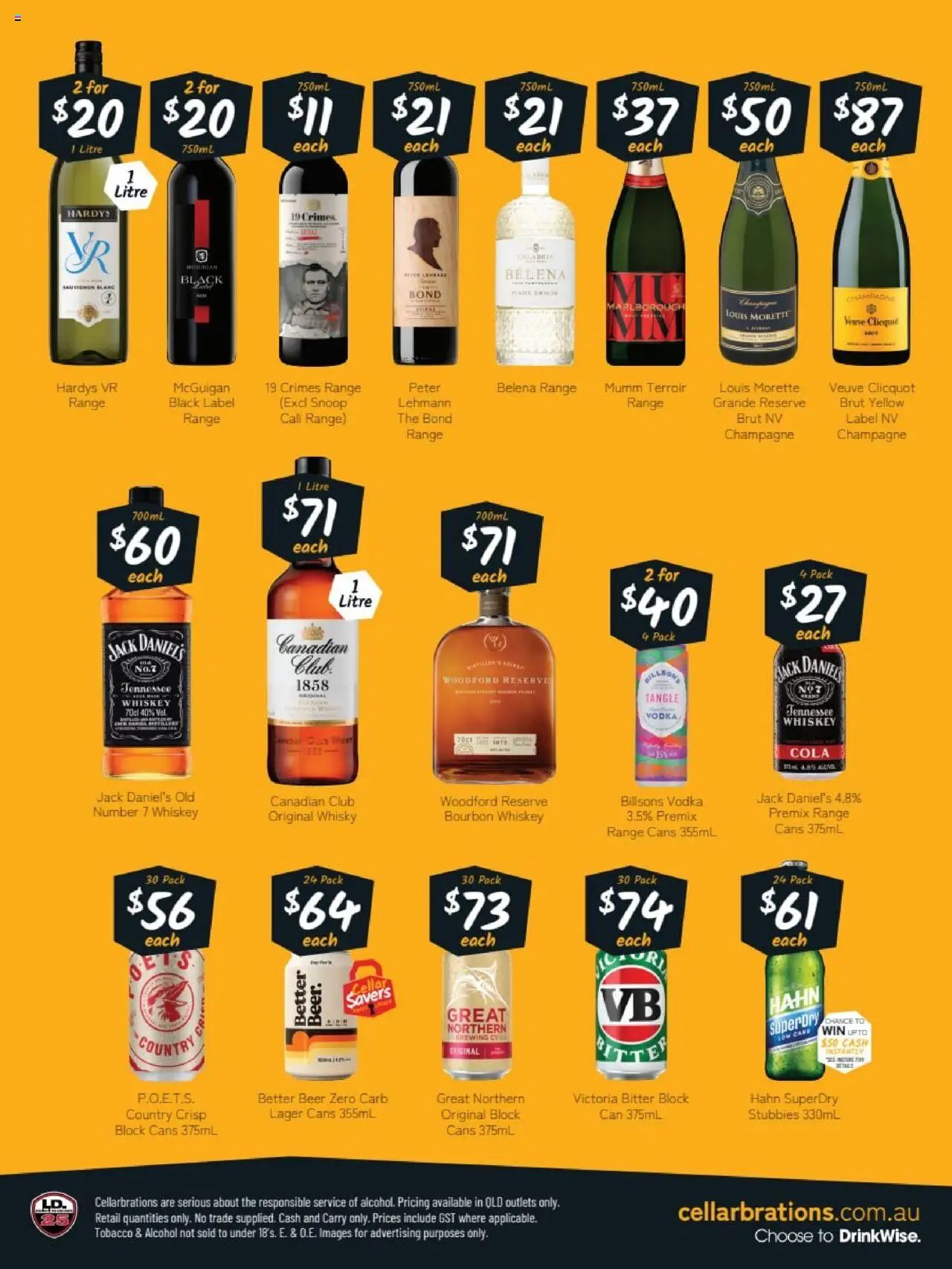 Cellarbrations catalogue - valid from 20.10.2025 | Page: 3 | Products: Beer, Bourbon, Vodka, Whiskey
