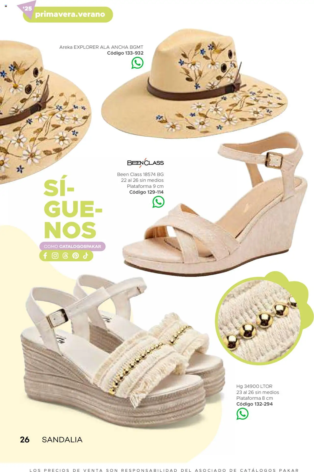 Nuevas ofertas de SC Pakar válidas en toda la República Mexicana desde el 31.01.2025. ¡Encuentra las mejores ofertas en SC Pakar catálogo Primavera Verano! | Página: 26