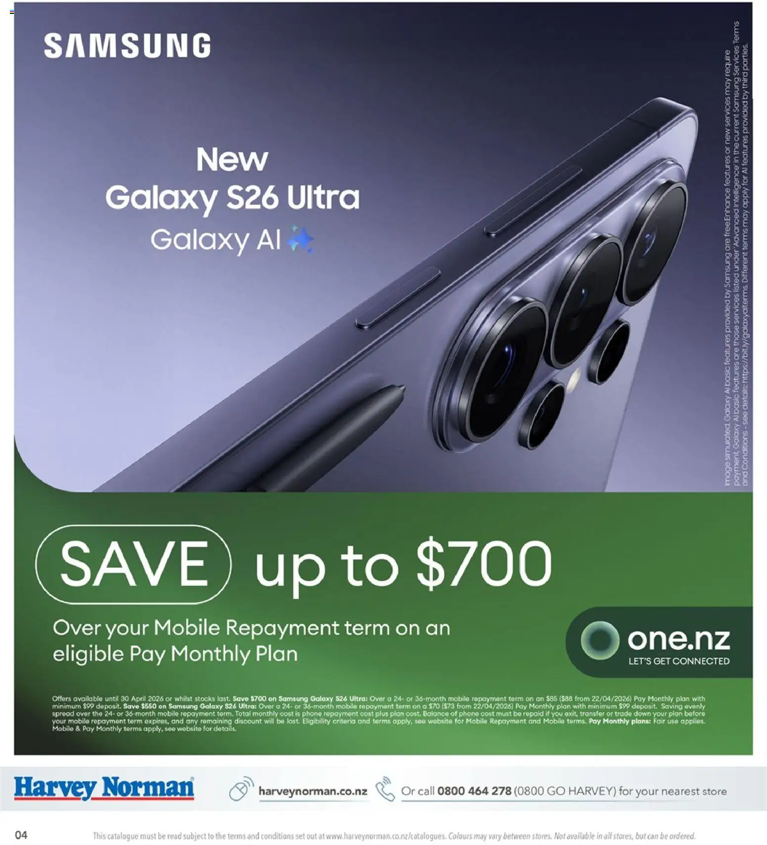 Harvey Norman catalogue from 01.04.2026 | Page: 4