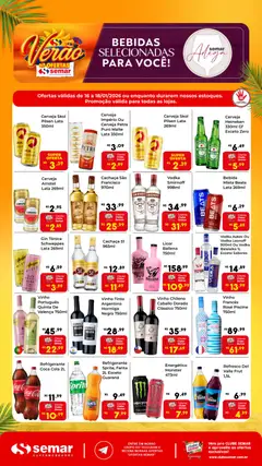 Semar Supermercado - Ofertas Adega - Pré-Visualização do folheto da loja Semar Supermercado, válido de 16.01.2026 | Página: 1