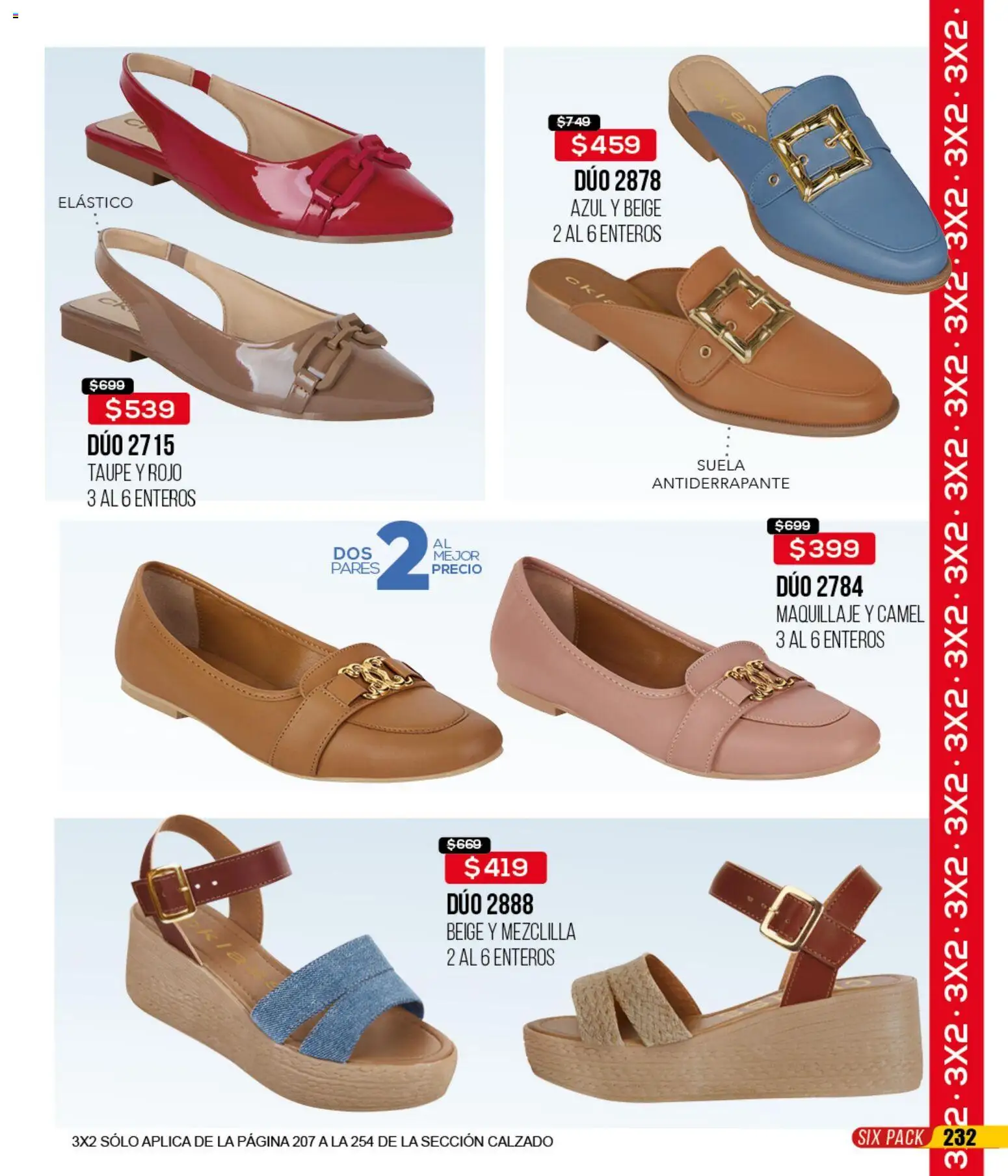 Nuevas ofertas de Cklass válidas en toda la República Mexicana desde el 06.02.2026. ¡Encuentra las mejores ofertas en Cklass catálogo Ramate Digital Calzado! | Página: 233