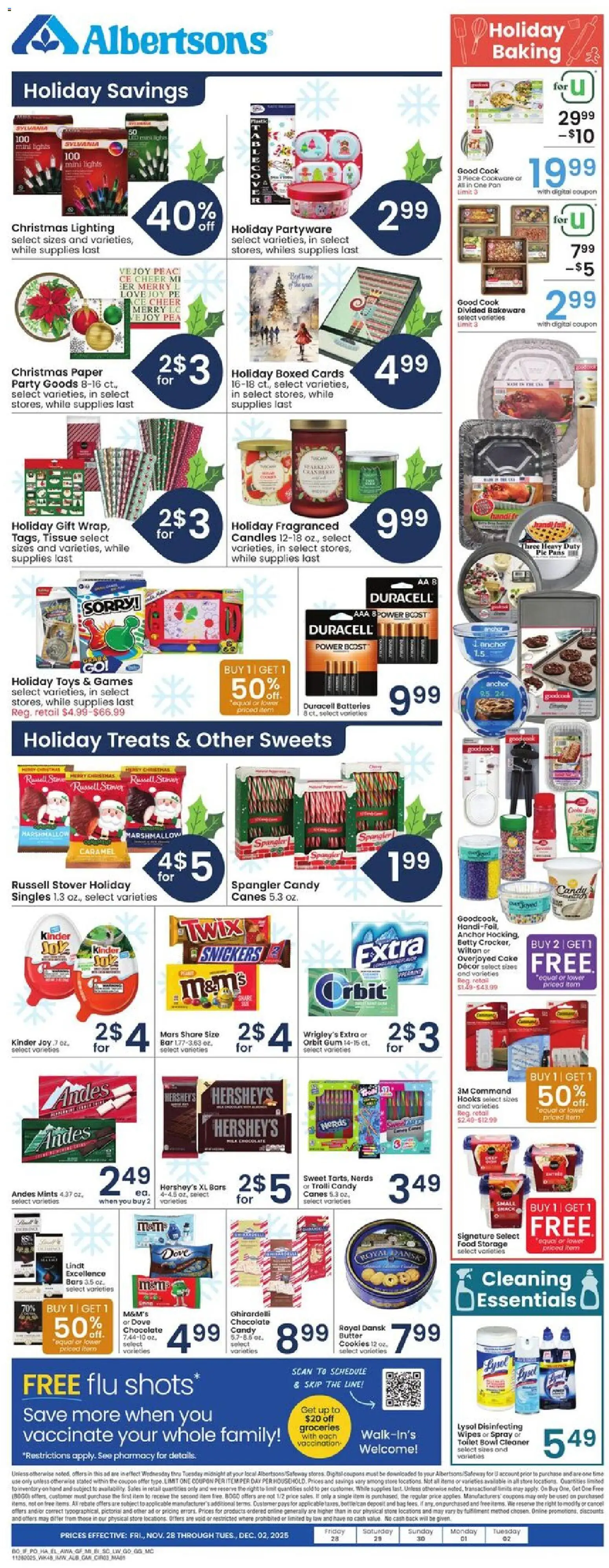Albertsons Weekly Ad - valid from 28.11.2025 | Page: 3