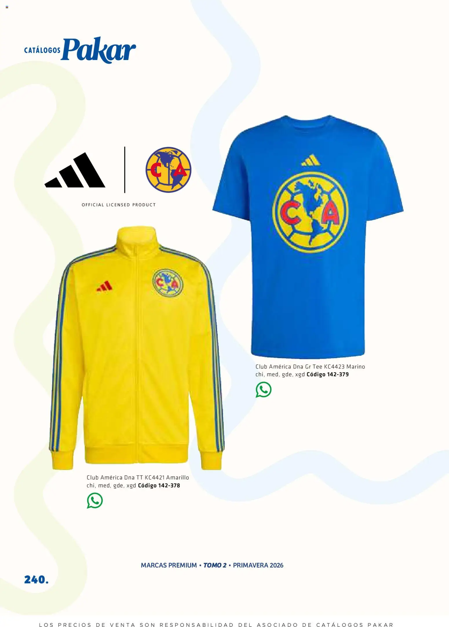 Nuevas ofertas de SC Pakar válidas en toda la República Mexicana desde el 27.02.2026. ¡Encuentra las mejores ofertas en SC Pakar catálogo Premium Men Tomo 2! | Página: 240