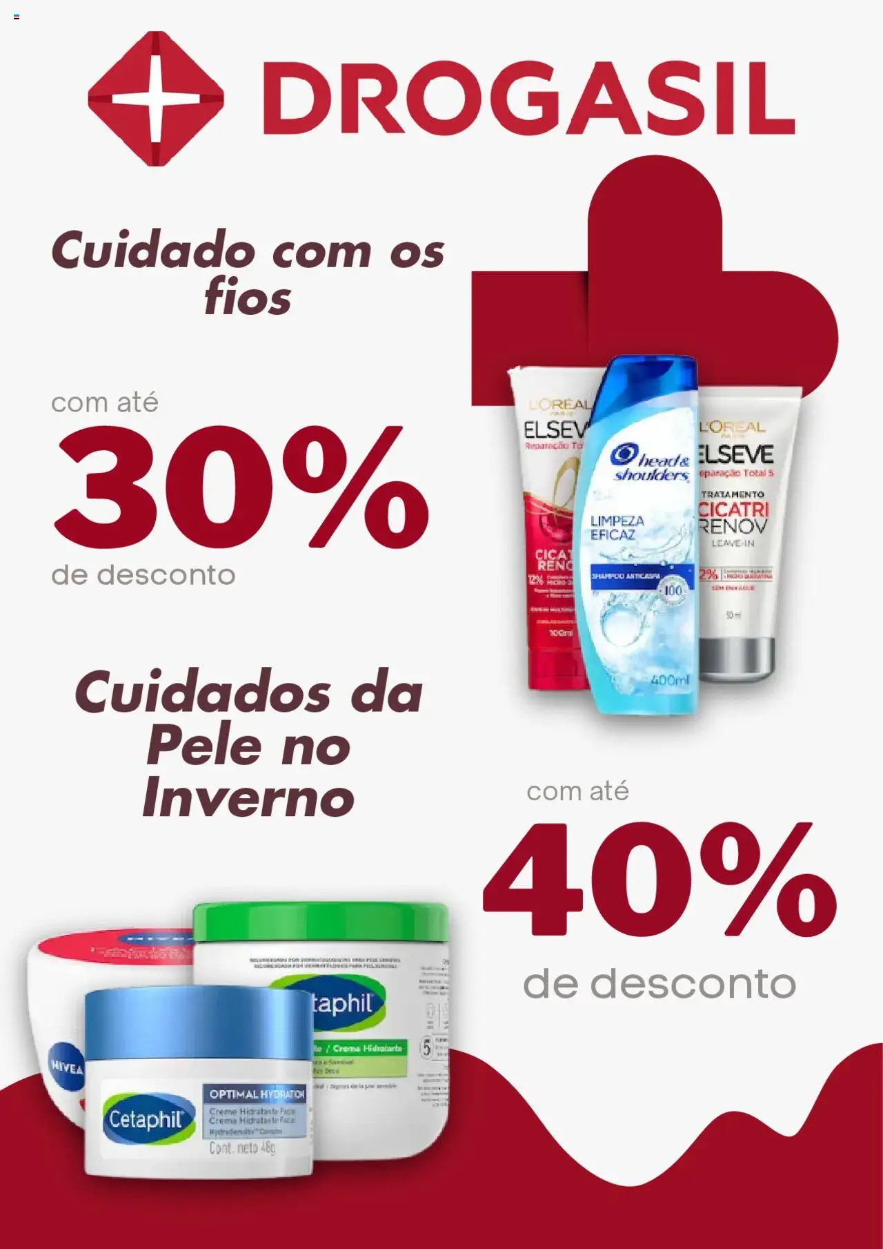 Drogasil Folheto - válido de 18.08.2025 | Página: 1 | Produtos: Shampoo, Creme