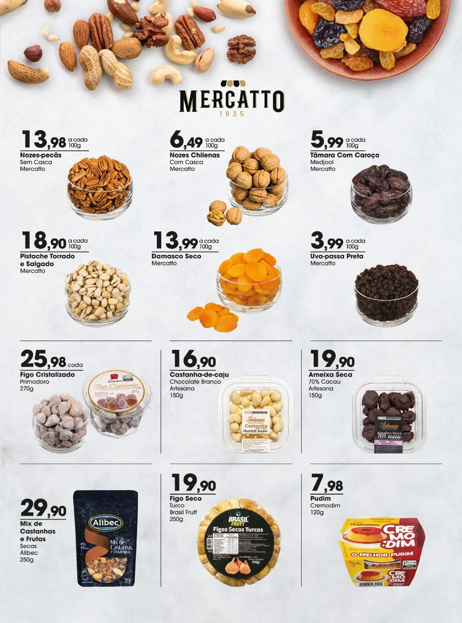 Zaffari Folheto - válido de 02.12.2025 | Página: 9 | Produtos: Damasco, Figo, Chocolate, Ameixa