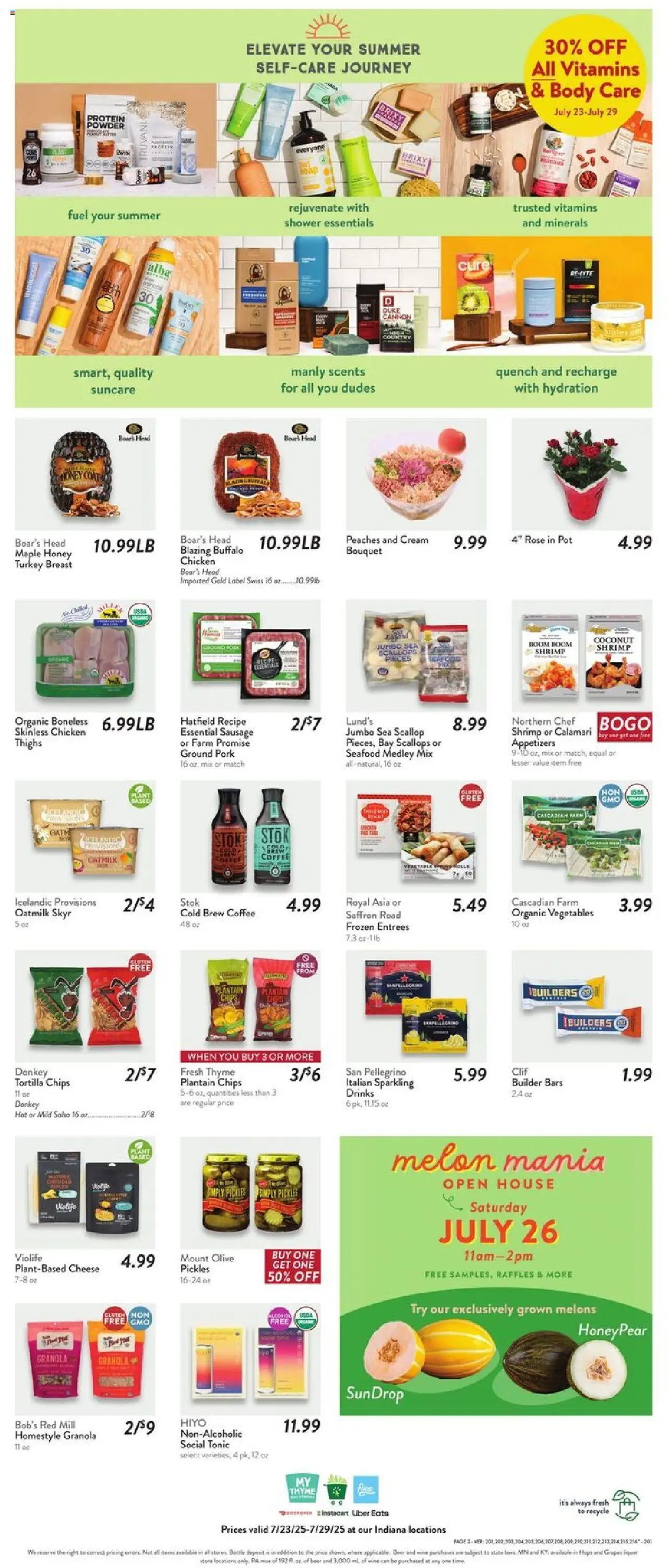 Fresh Thyme Weekly Ad - IN - valid from 23.07.2025 | Page: 2