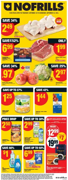 Preview of No Frills flyer - AB from shop No Frills valid from 18.09.2025