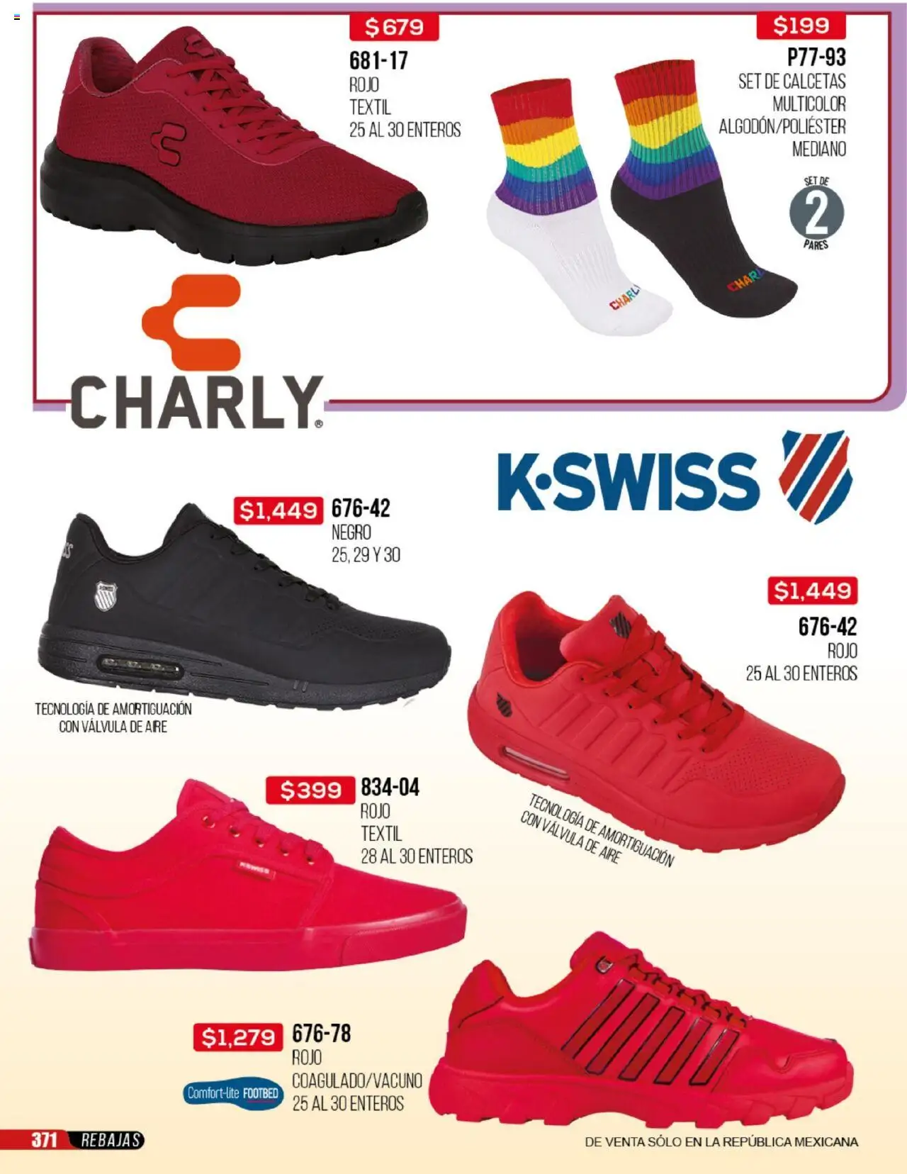 Nuevas ofertas de Cklass válidas en toda la República Mexicana desde el 30.05.2025. ¡Encuentra las mejores ofertas en Cklass catálogo Rebajas Ropa! | Página: 633 | Productos: Calcetas, Válvula