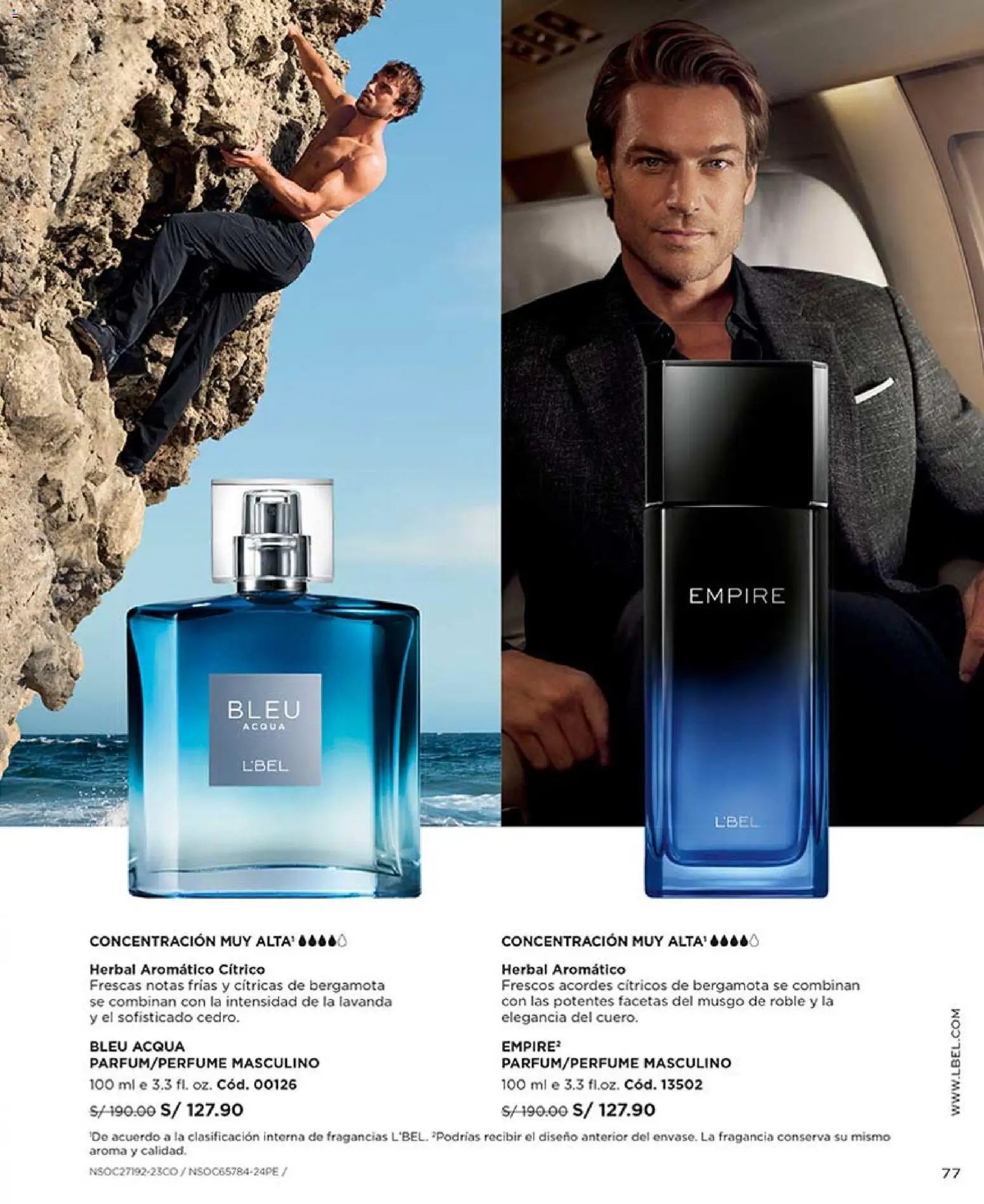 Catálogo L'Bel válido desde 25.04.2026 | Página: 79 | Productos: Fragancia
