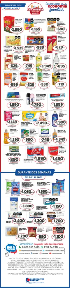 Vista previa Cooperativa Obrera catálogo válido desde el 02.01.2026