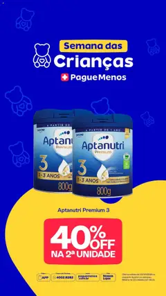 Pague Menos - Catálogo atual - Pré-Visualização do folheto da loja Pague Menos, válido de 13.10.2025