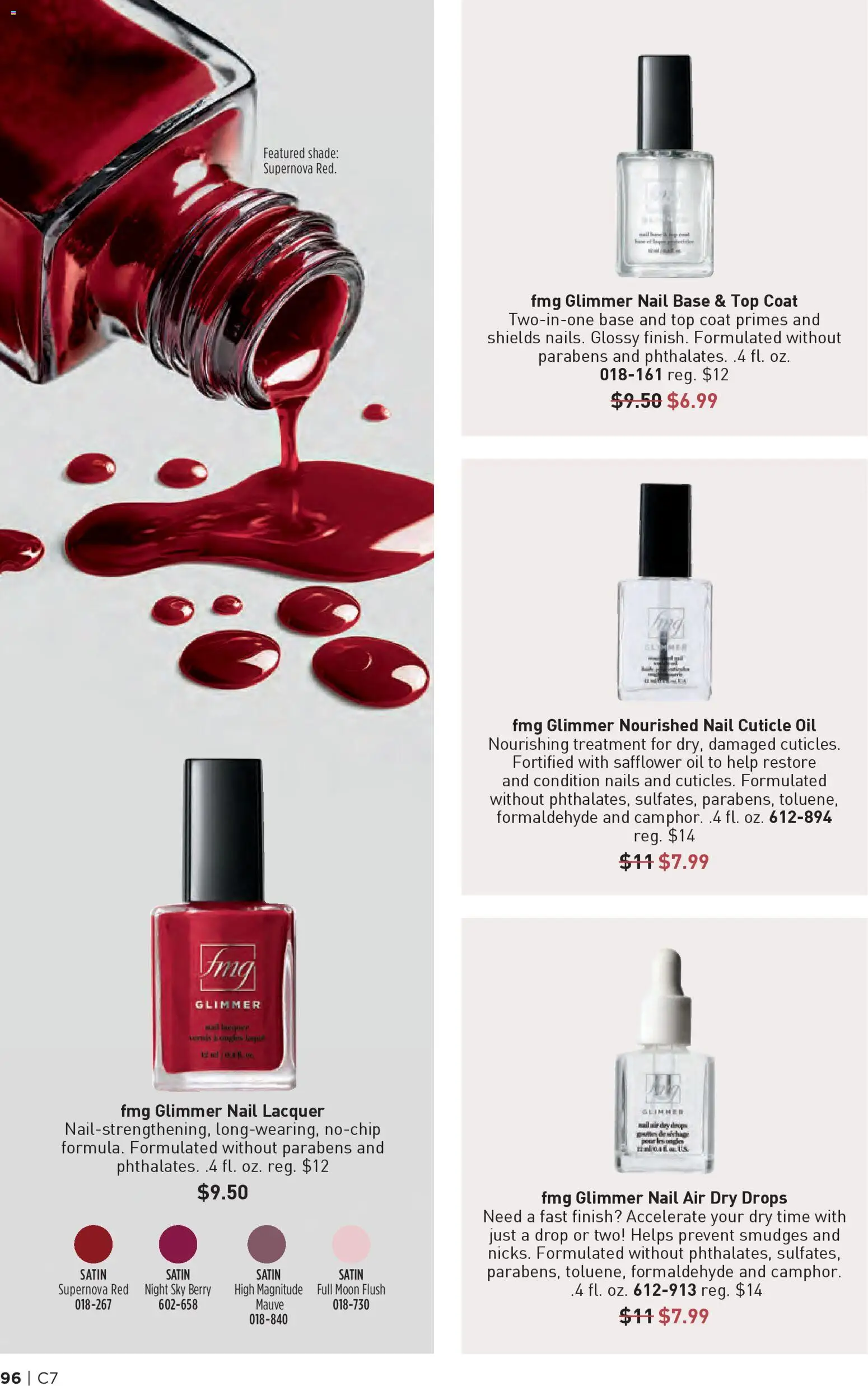 Avon Brochure - valid from 25.03.2026 | Page: 96 | Products: Nail, Oil, Coat