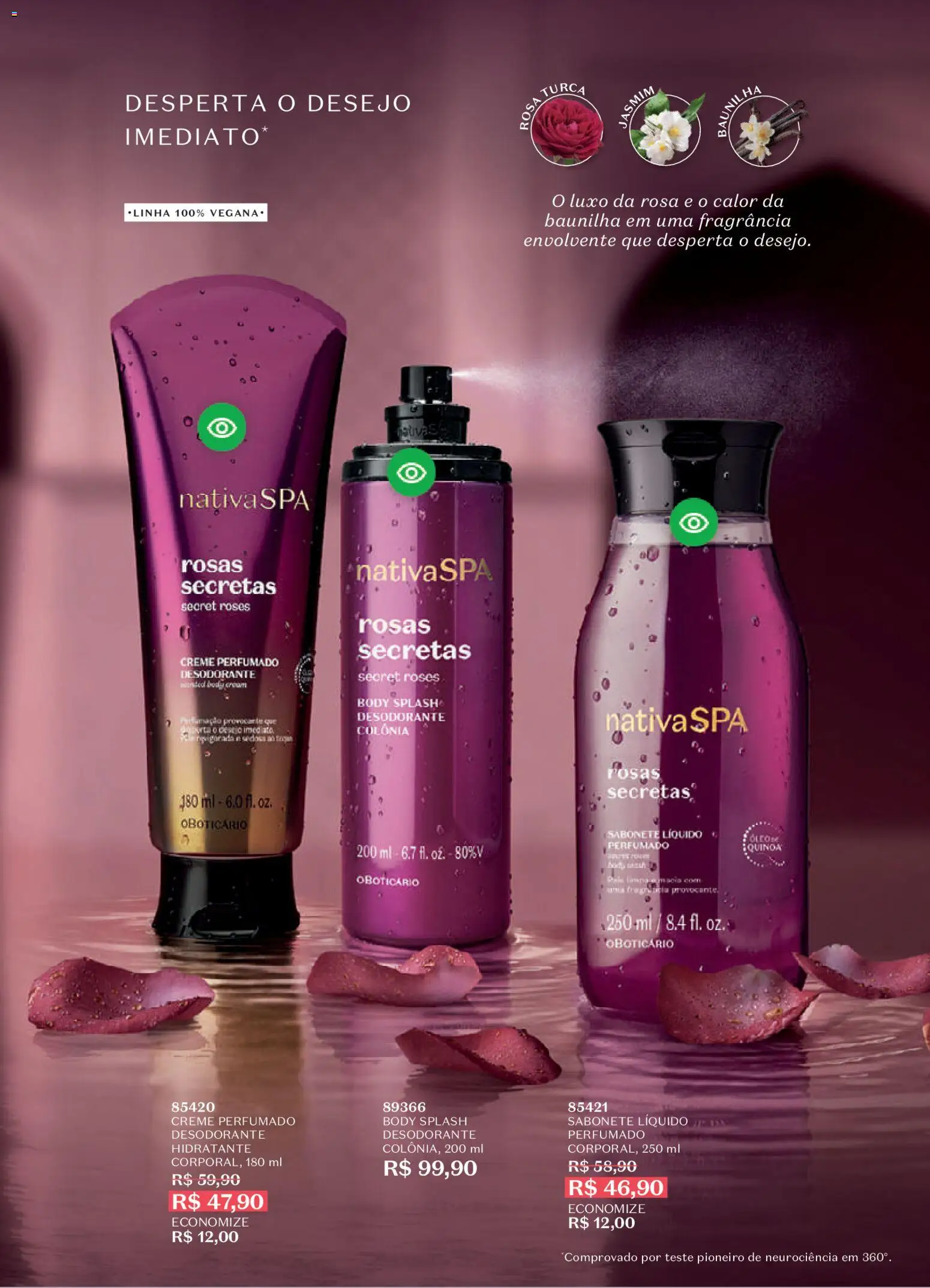 O Boticário Folheto - válido de 23.03.2026 | Página: 20 | Produtos: Fragrância, Desodorante, Creme, Body