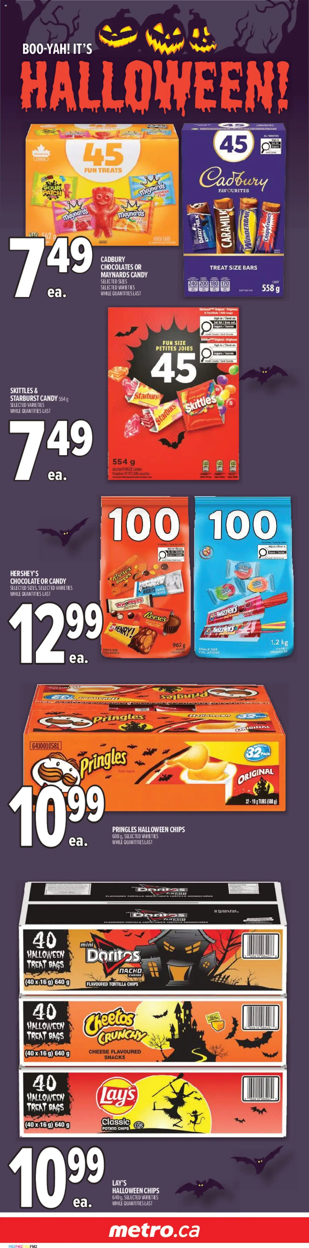 Metro flyer valid from 16.10.2025 | Page: 3 | Products: Fish, Chips, Milk, Cheese