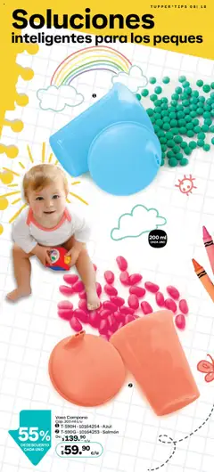 Nuevas ofertas de Tupperware válidas en toda la República Mexicana desde el 14.07.2025. ¡Encuentra las mejores ofertas en Tupperware catálogo! | Página: 18 | Productos: Tupper, Campana