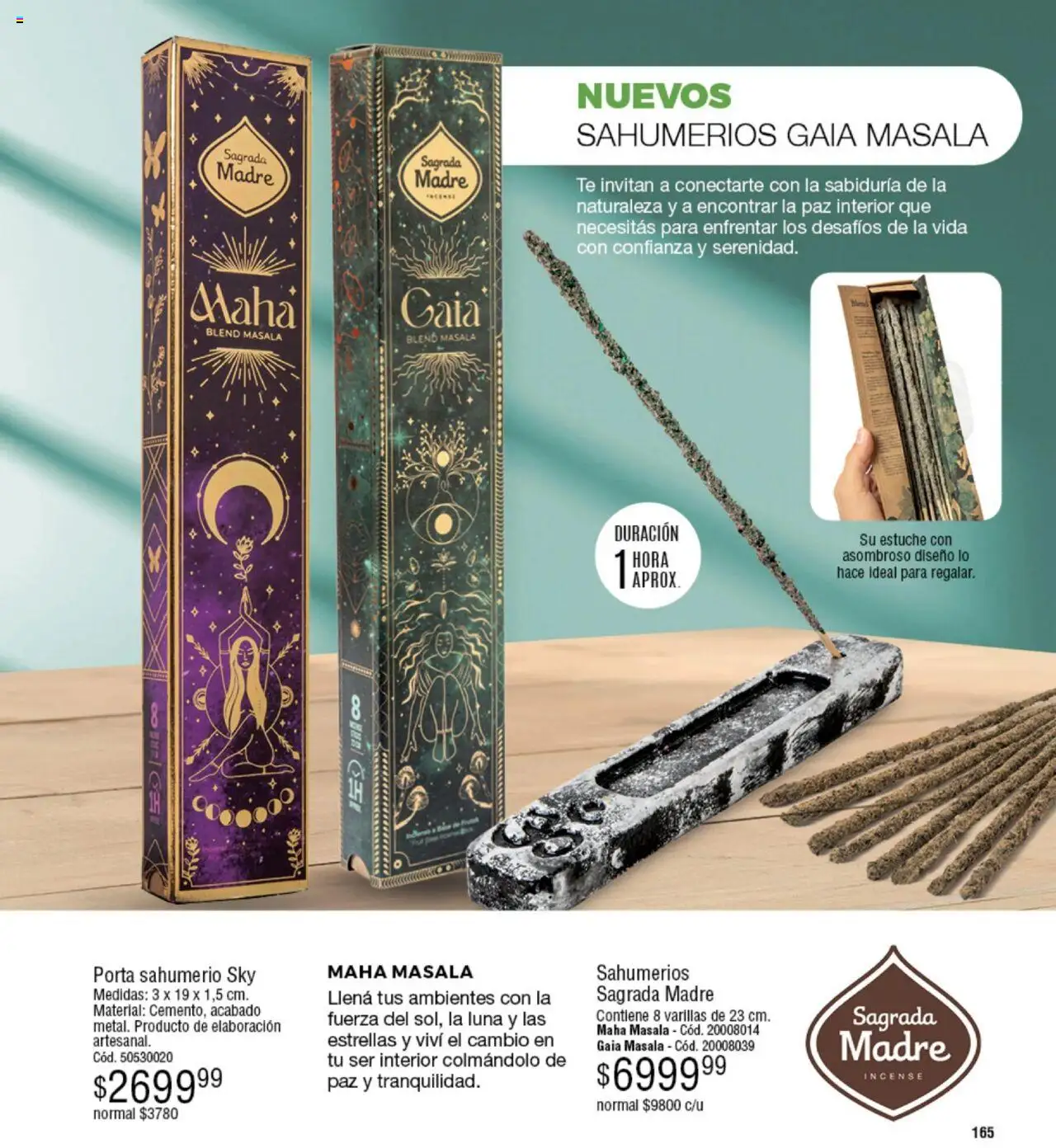Millanel catálogo │ válido desde el 18.08.2025 | Página: 165 | Productos: Sahumerio, Porta sahumerio, Estuche, Té