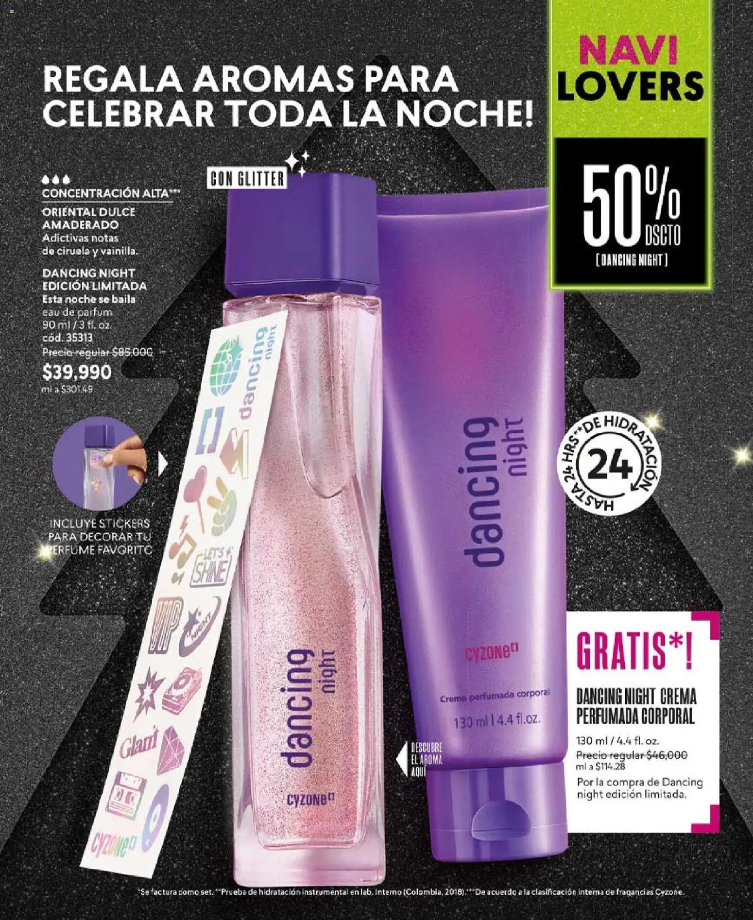 CyZone revista - valida desde el 03.11.2025 | Página: 104 | Productos: Crema, Glitter, Perfume