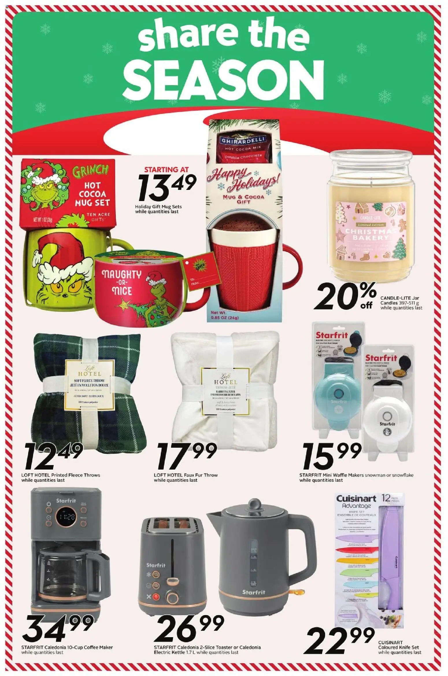 Safeway flyer valid from 04.12.2025 | Page: 21 | Products: Coffee maker, Bakery, Toaster, Chocolate
