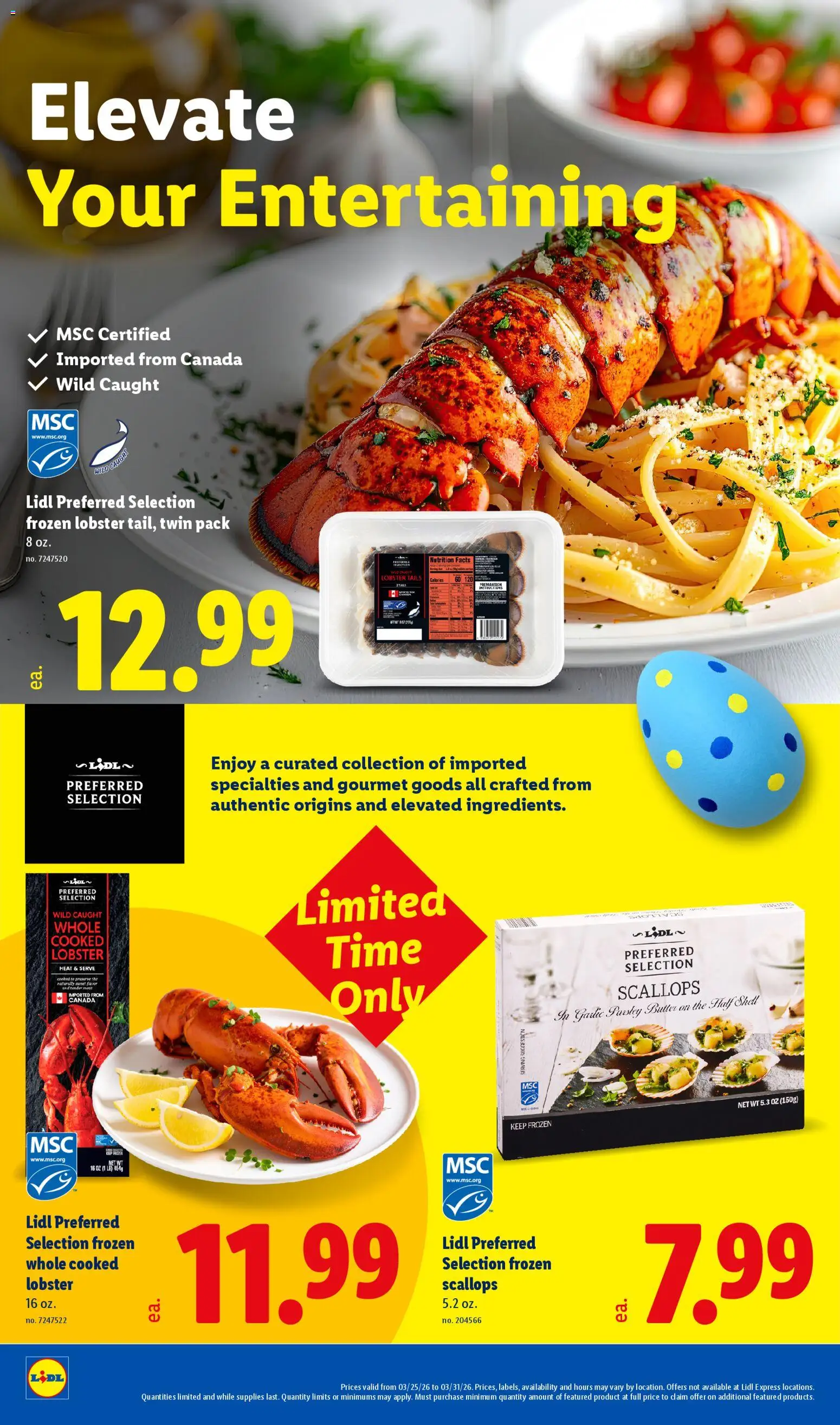 Lidl Weekly Ad - valid from 25.03.2026 | Page: 30 | Products: Butter, Garlic