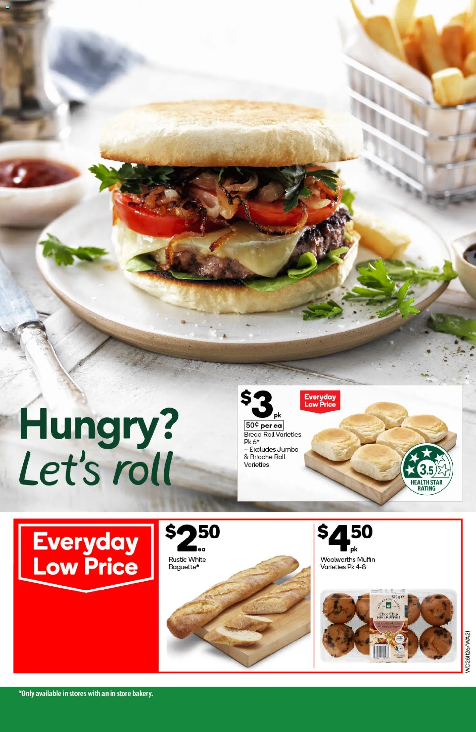 Woolworths catalogue - valid from 26.11.2025 | Page: 21 | Products: Bread, Muffins