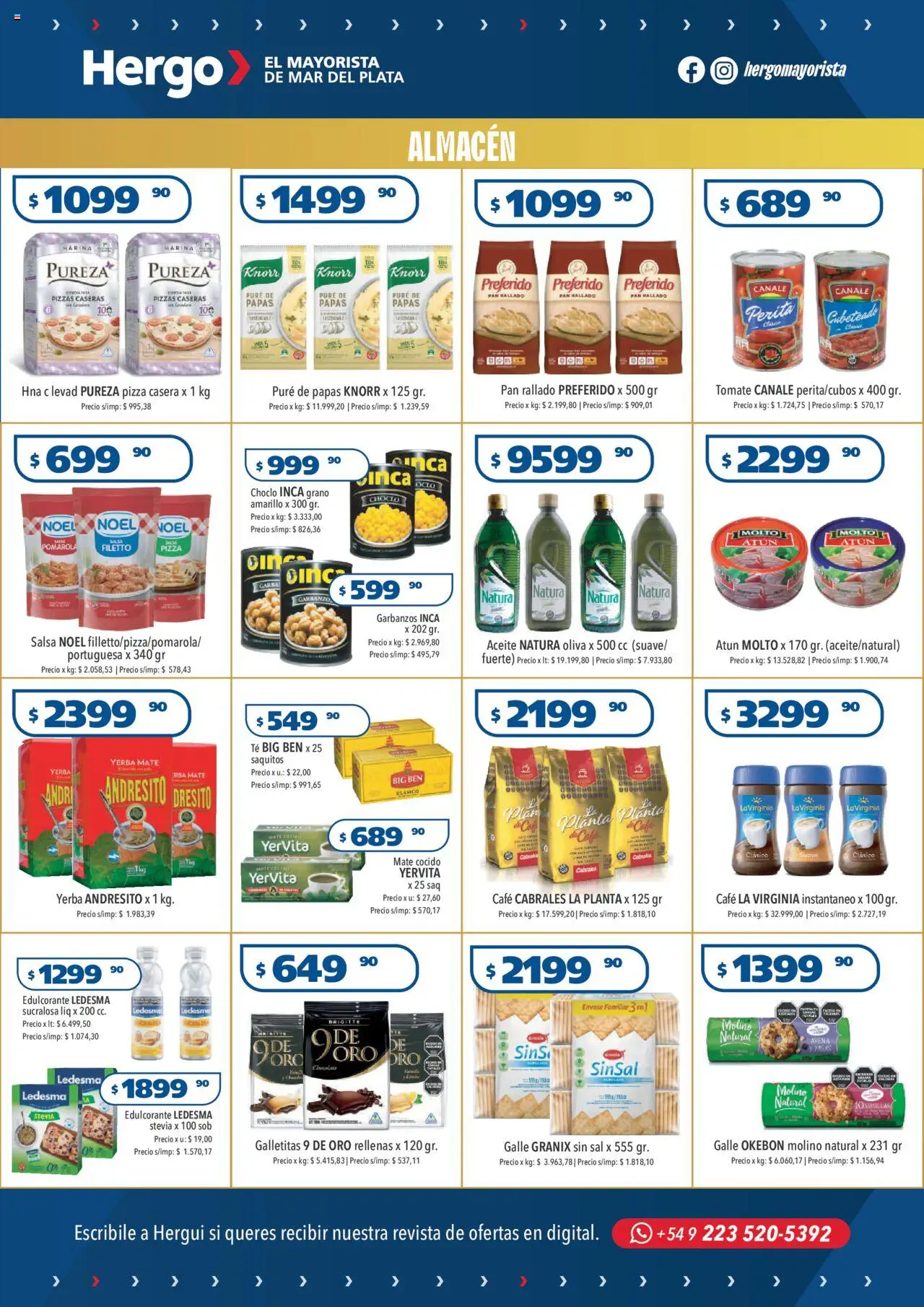 Hergo catálogo │ válido desde el 17.09.2025 | Página: 2 | Productos: Mate, Choclo, Atún, Oliva