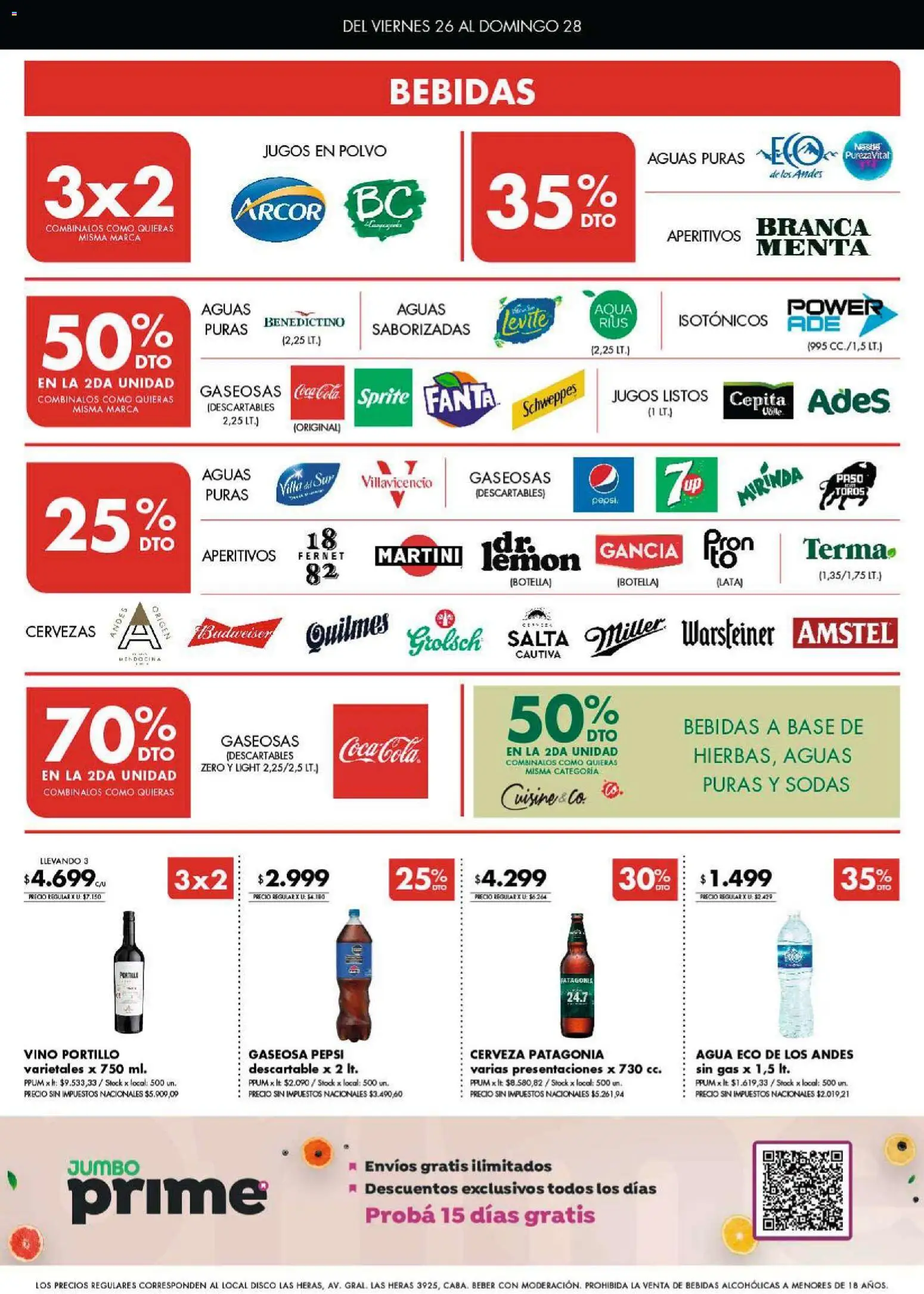 Disco - Ofertas  │ válido desde el 25.12.2025 | Página: 4 | Productos: Disco, Polvo, Vino, Cerveza