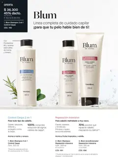Yanbal revista - valida desde el 13.09.2025 | Página: 102 | Productos: Shampoo, Acondicionador, Conjunto, Aceite