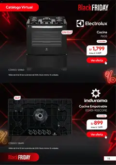 Vista previa de folleto Hiraoka - Black Friday de la Hiraoka válido desde 24.11.2025 | Página: 16 | Productos: Cocina