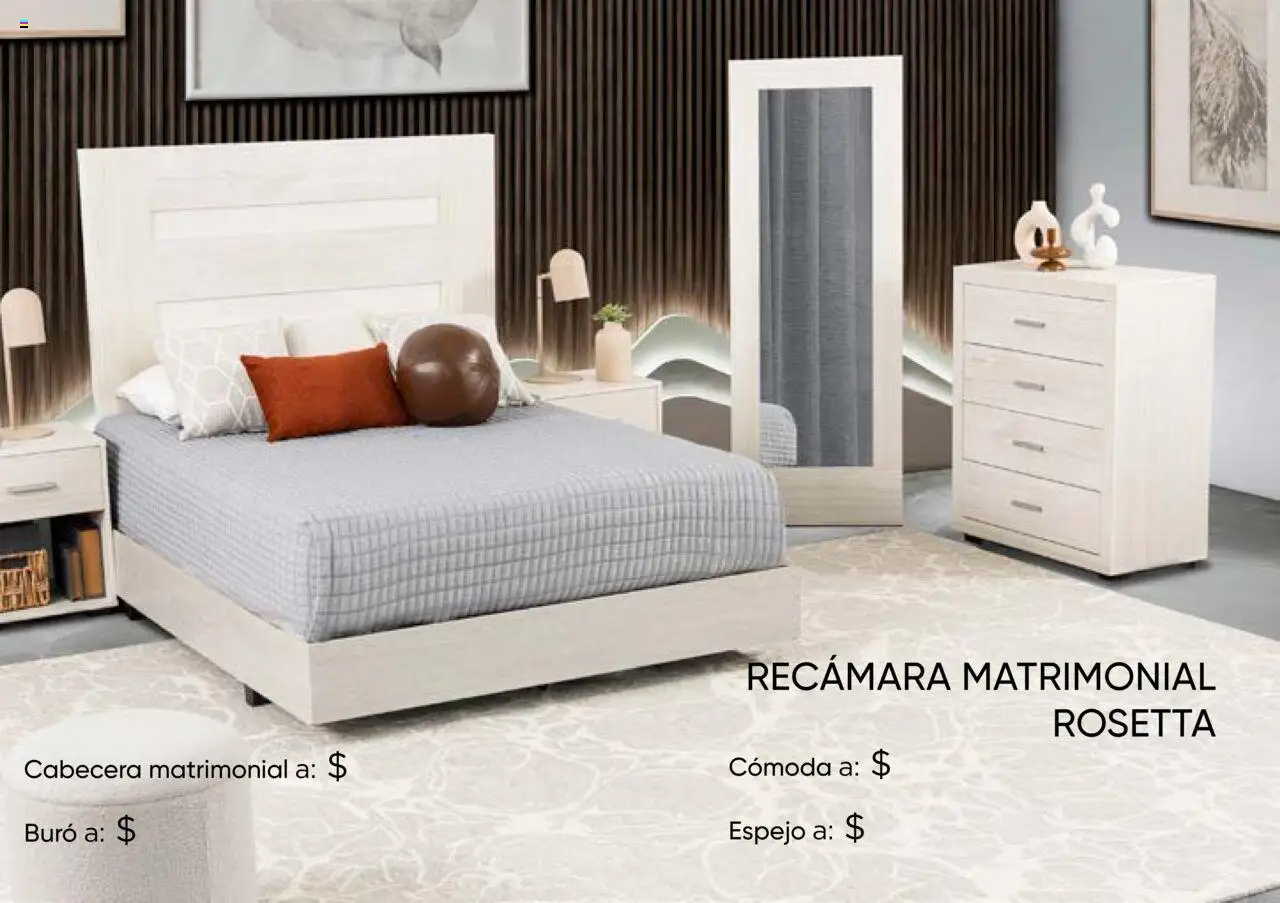 Nuevas ofertas de Muebles Dico válidas en toda la República Mexicana desde el 25.10.2024. ¡Encuentra las mejores ofertas en Muebles Dico catálogo Dico! | Página: 81 | Productos: Cabecera, Buró, Espejo