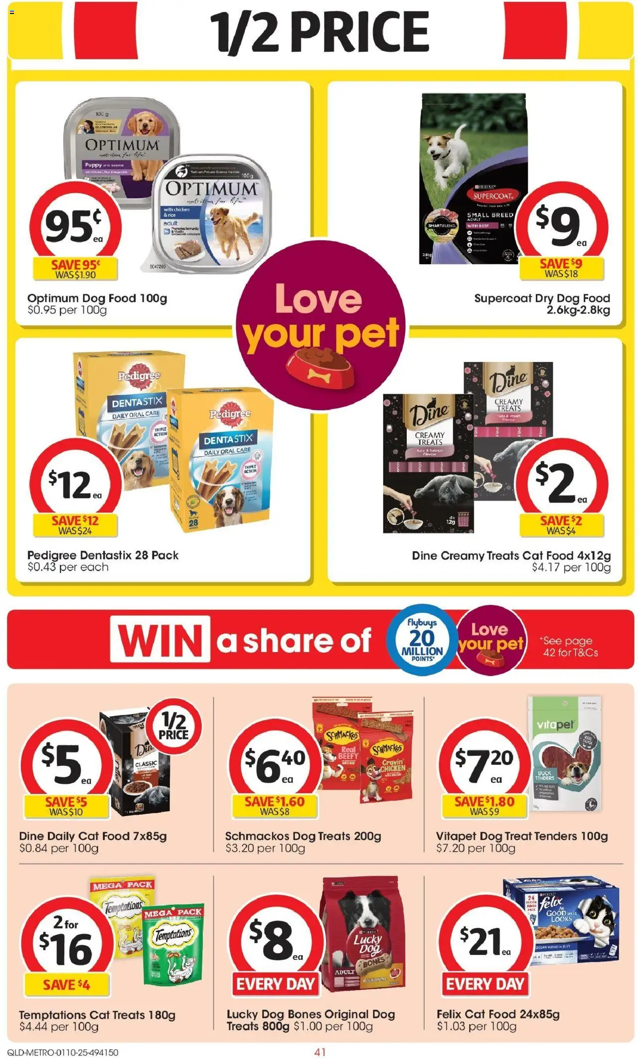 Coles catalogue - valid from 01.10.2025 | Page: 41 | Products: Duck, Chicken, Beef, Dog food