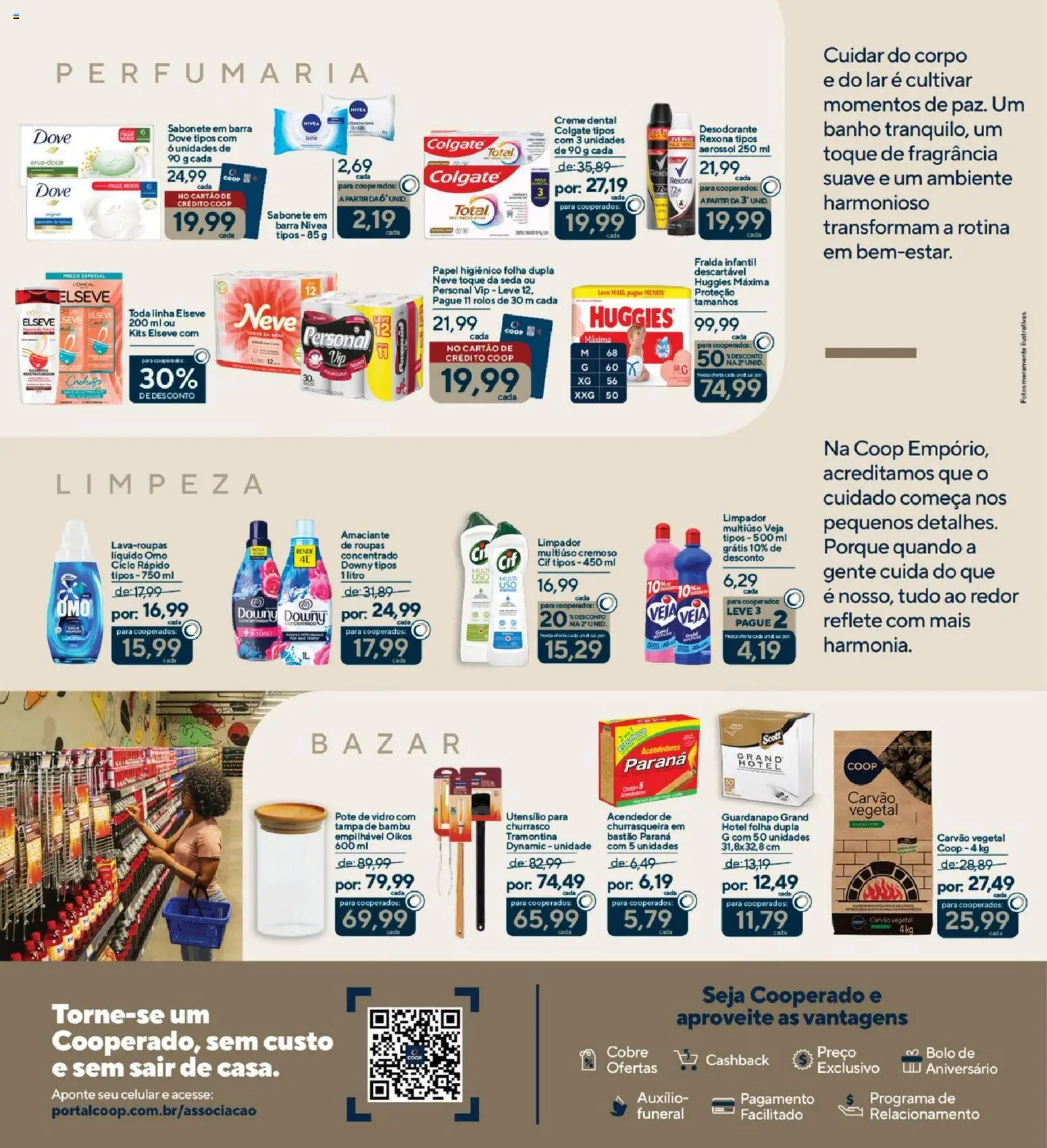 Coop Folheto - válido de 03.09.2026 | Página: 4 | Produtos: Limpador multiuso, Desodorante, Leite, Creme dental