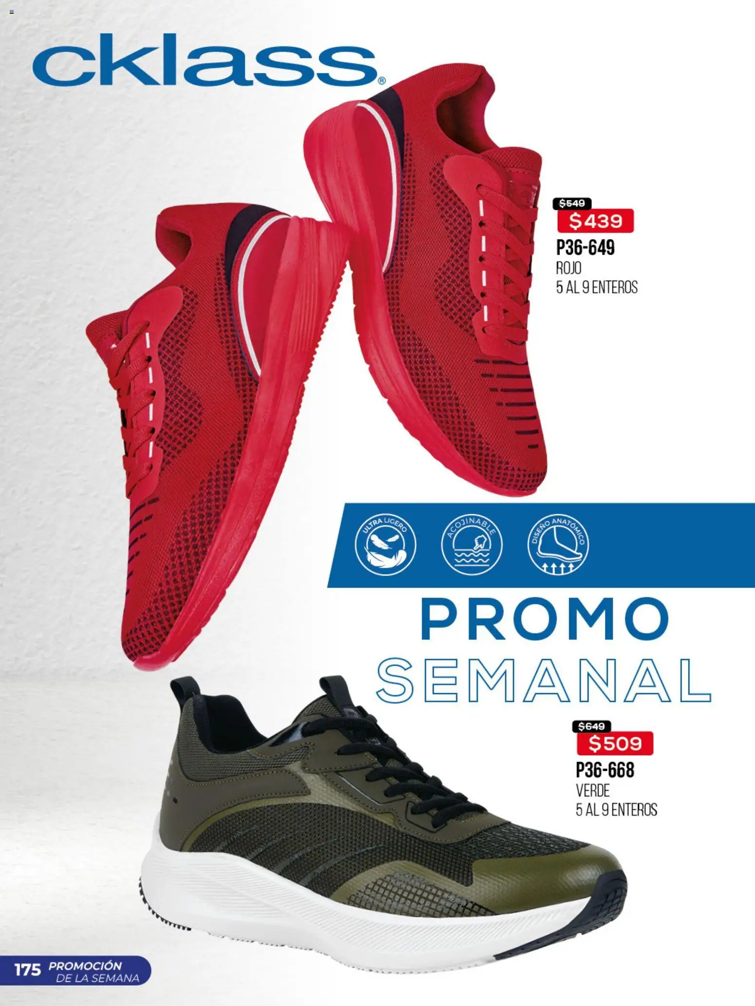 Nuevas ofertas de Cklass válidas en toda la República Mexicana desde el 16.02.2026. ¡Encuentra las mejores ofertas en Cklass catálogo Promo Semanal! | Página: 176