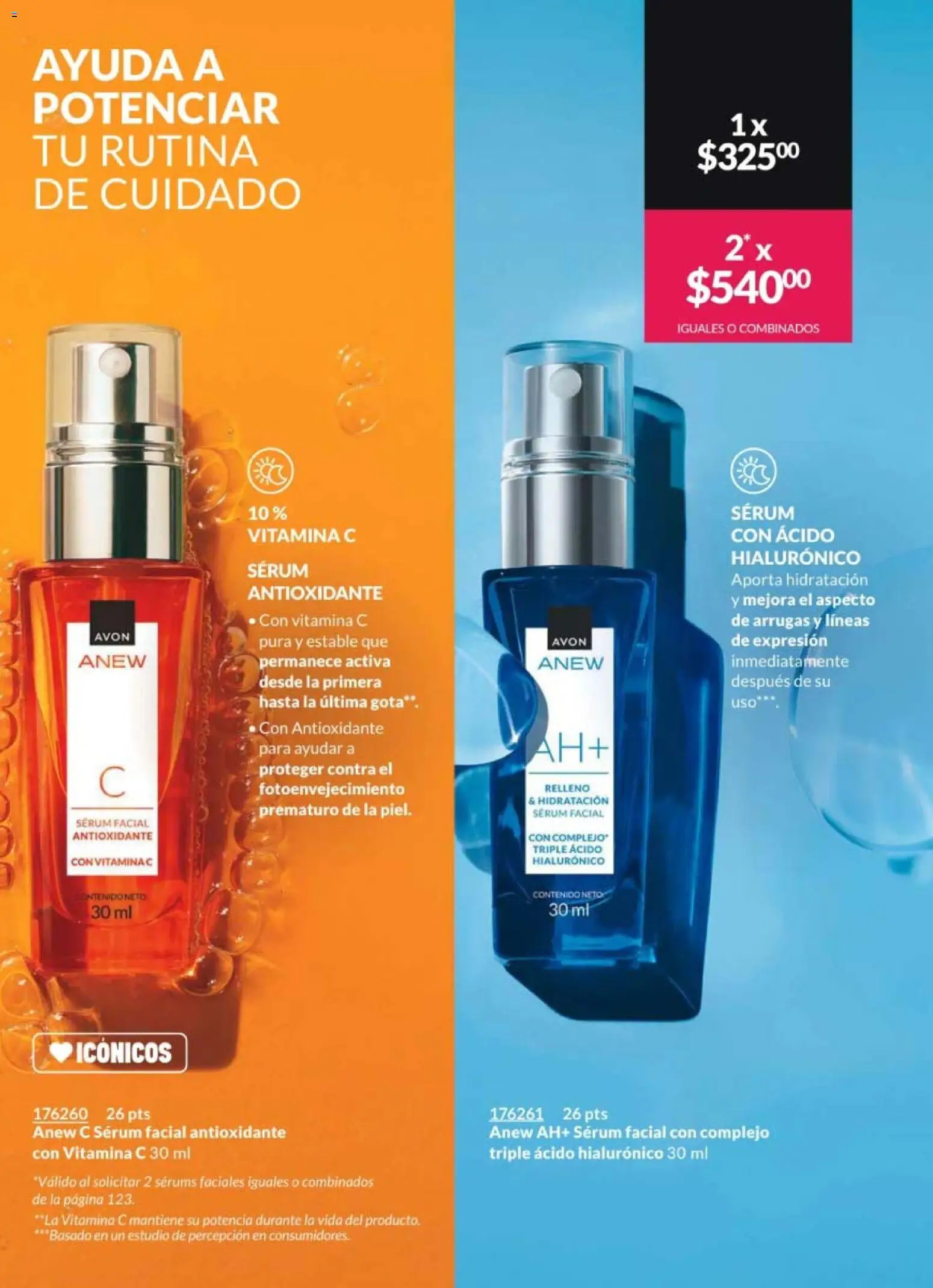 Nuevas ofertas de AVON válidas en toda la República Mexicana desde el 13.03.2026. ¡Encuentra las mejores ofertas en AVON campaña 5 2026! | Página: 123 | Productos: Serum