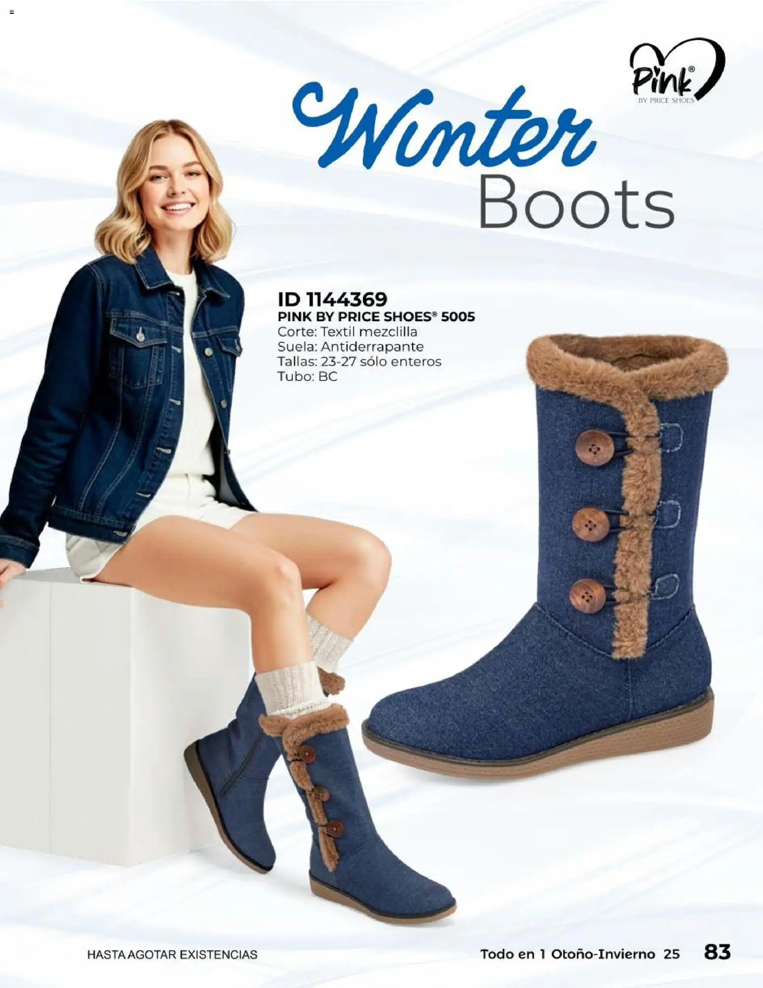 Nuevas ofertas de Price Shoes válidas en toda la República Mexicana desde el 27.10.2025. ¡Encuentra las mejores ofertas en Price Shoes catálogo Todo en uno! | Página: 83