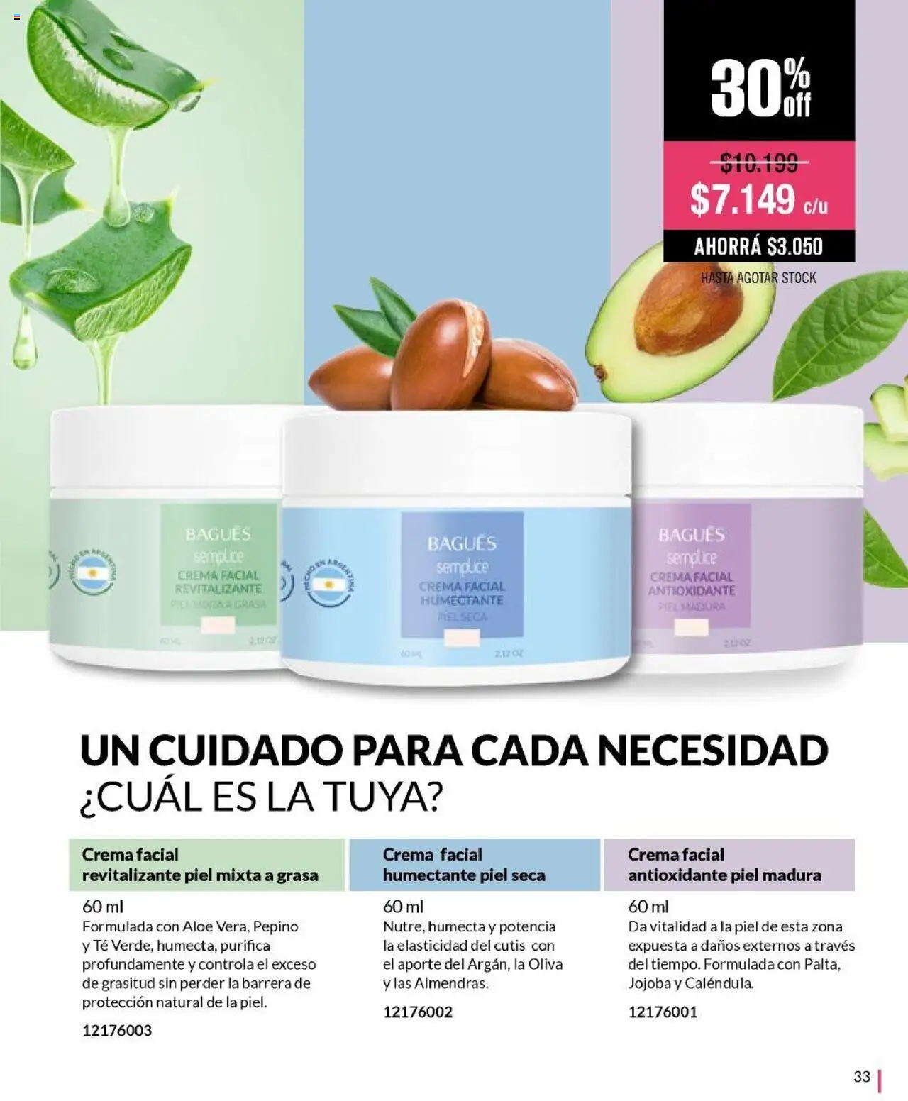 Bagués catálogo │ válido desde el 01.06.2025 | Página: 33 | Productos: Oliva, Té, Crema