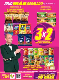 Nuevas ofertas de Soriana válidas en toda la República Mexicana desde el 25.07.2025. ¡Encuentra las mejores ofertas en Soriana - Julio Regalado Híper Nacional! | Página: 8