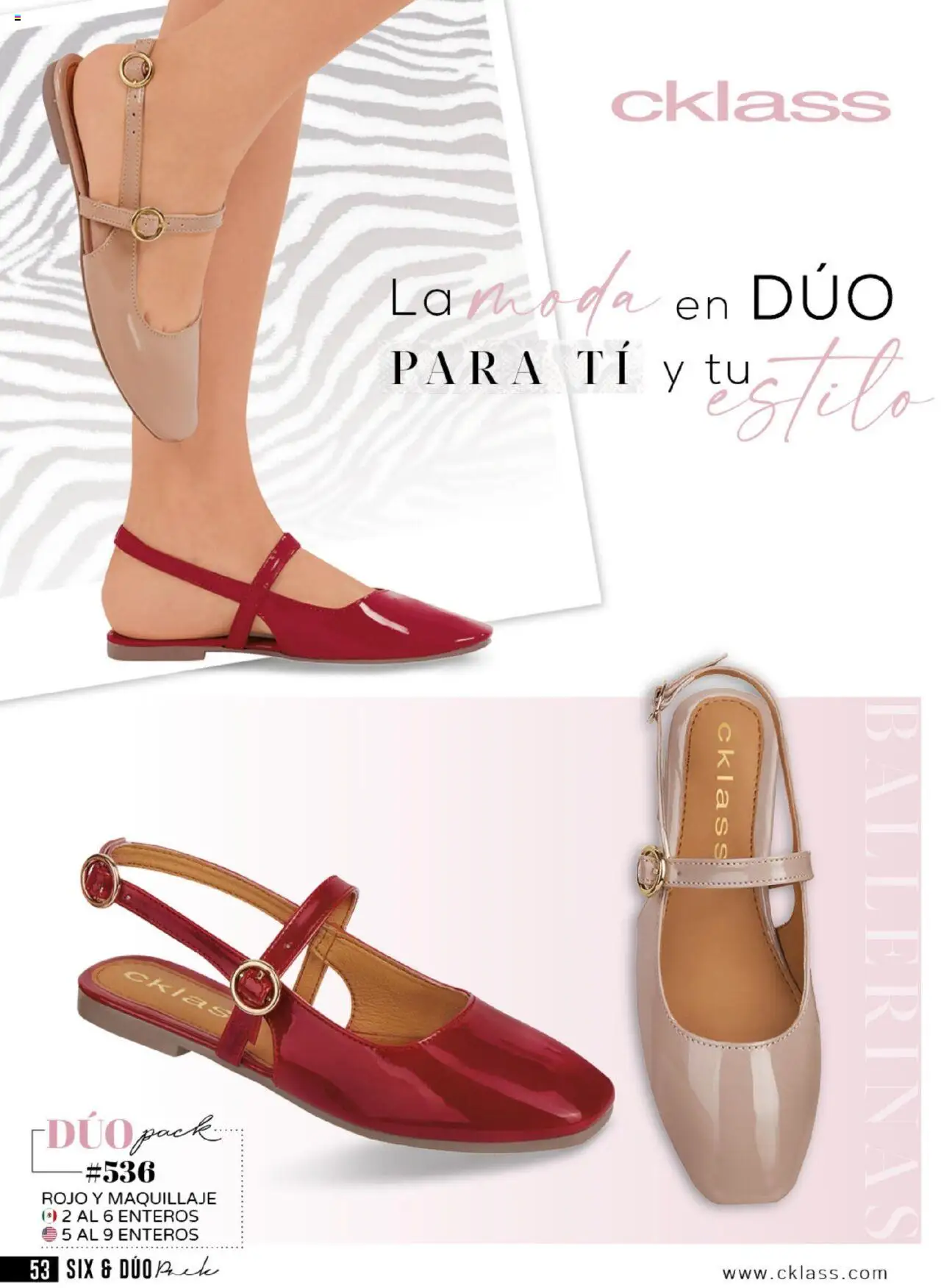 Nuevas ofertas de Cklass válidas en toda la República Mexicana desde el 14.07.2025. ¡Encuentra las mejores ofertas en Cklass catálogo Six y Duopack! | Página: 54 | Productos: Maquillaje