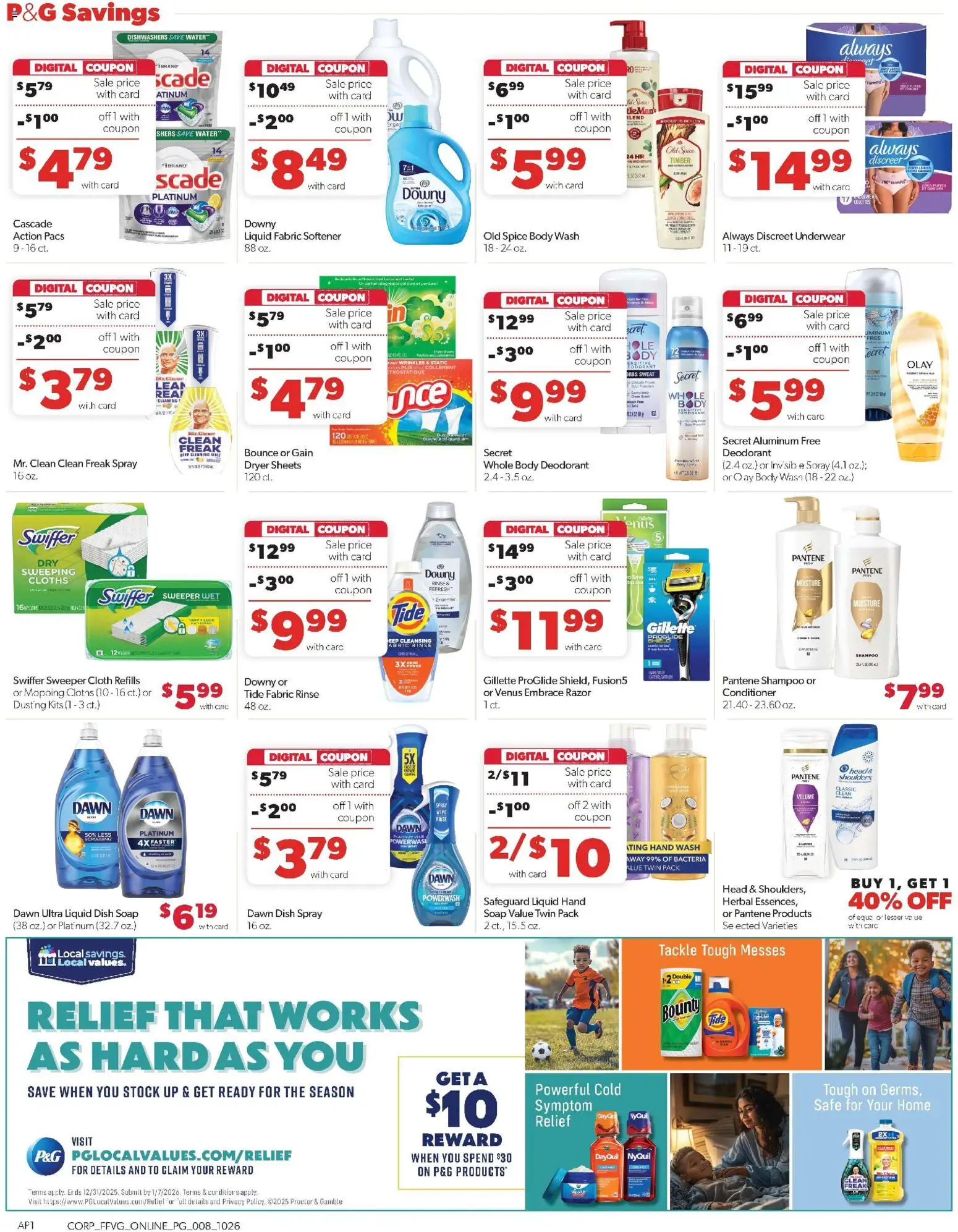 Family Fare Weekly Ad - MI - valid from 26.10.2025 | Page: 12 | Products: Safe, Shampoo, Body Wash, Dryer