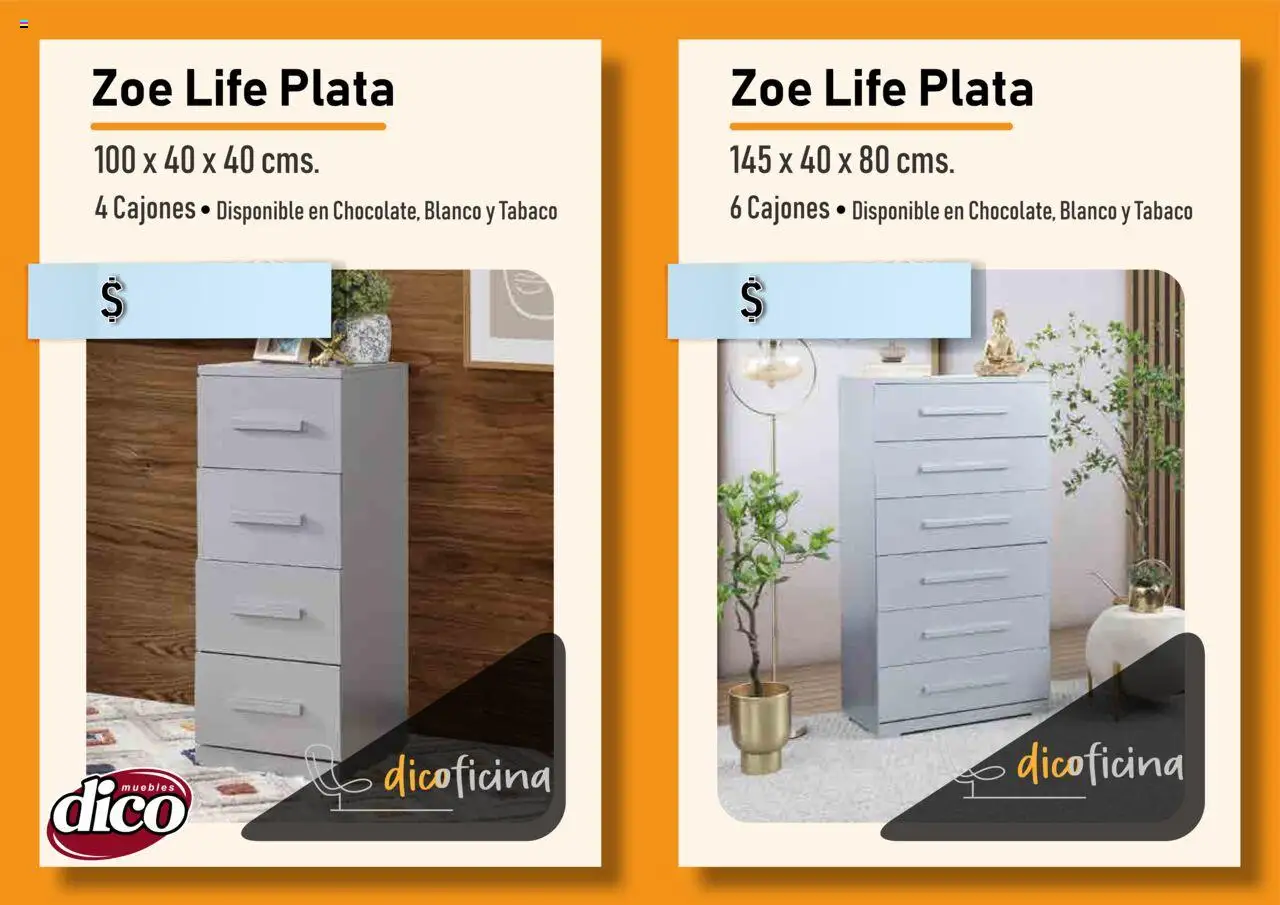 Nuevas ofertas de Muebles Dico válidas en toda la República Mexicana desde el 03.07.2025. ¡Encuentra las mejores ofertas en Muebles Dico catálogo Oficina! | Página: 23