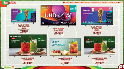 Vista previa de La Comer folleto Patrocinador oficial del jugador No.12, nuevo folleto de la tienda, válido en México a partir del 08.04.2026 | Página: 23 | Productos: Kiwi, Top