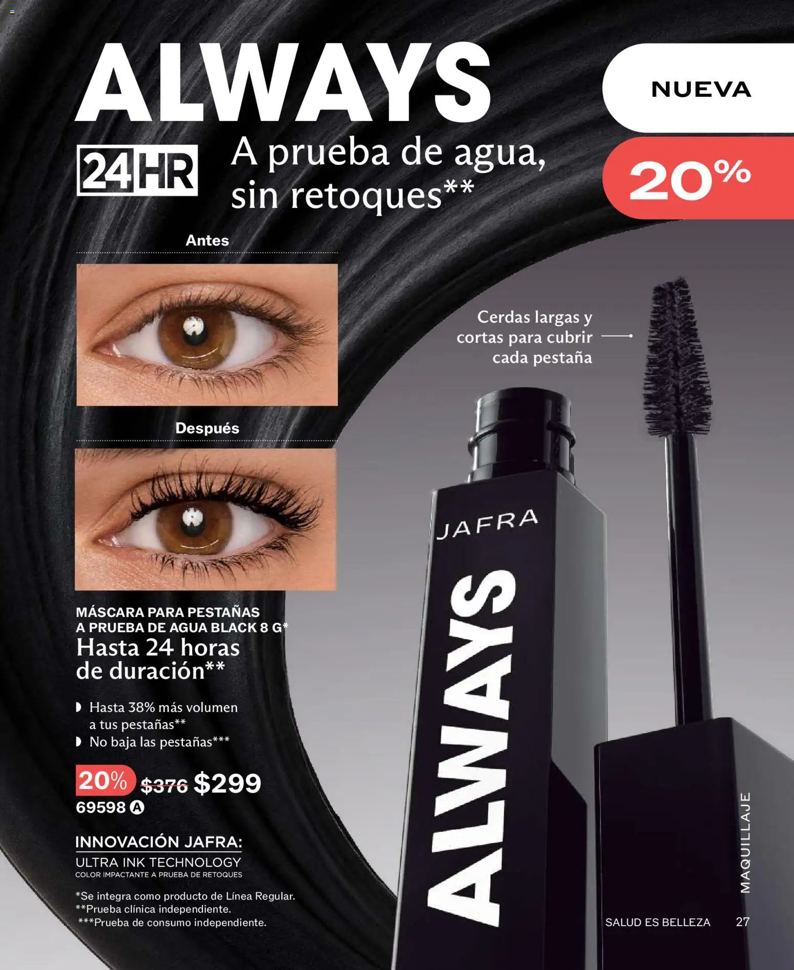 Nuevas ofertas de JAFRA válidas en toda la República Mexicana desde el 01.12.2025. ¡Encuentra las mejores ofertas en JAFRA catálogo! | Página: 27